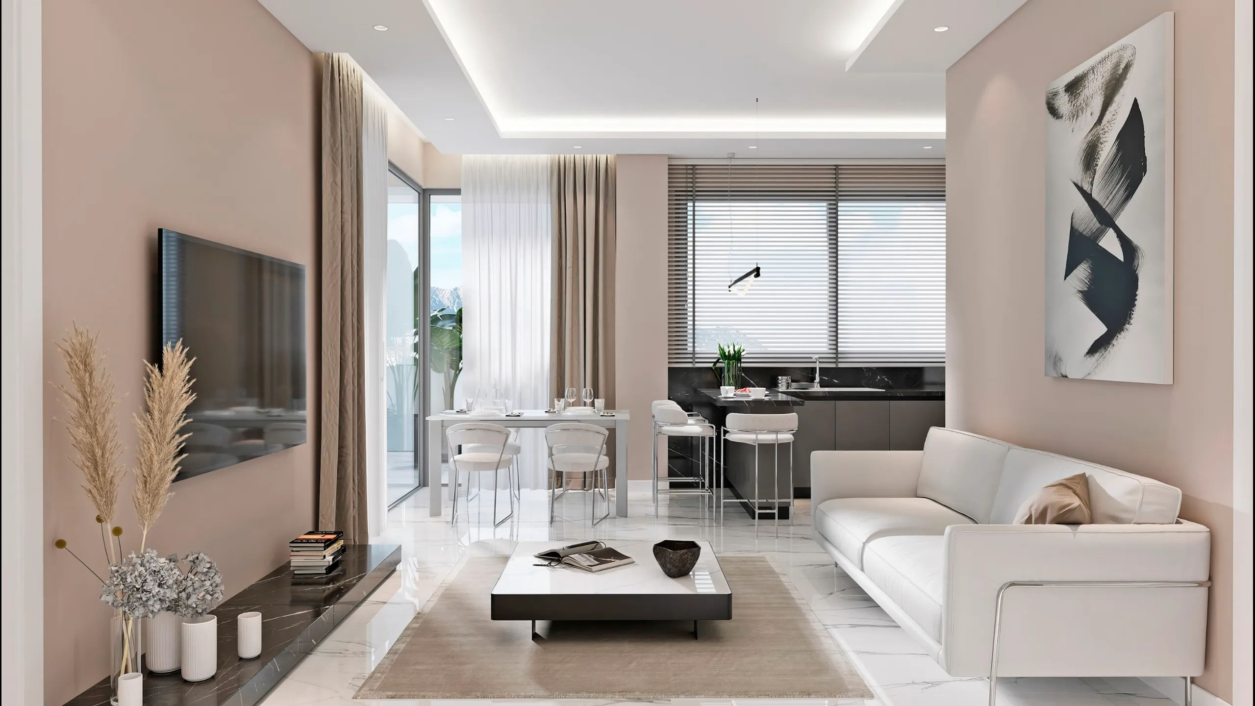 Apartments in minimalist style with 2-3 bedrooms, Agios Athanasios, Limassol 9
