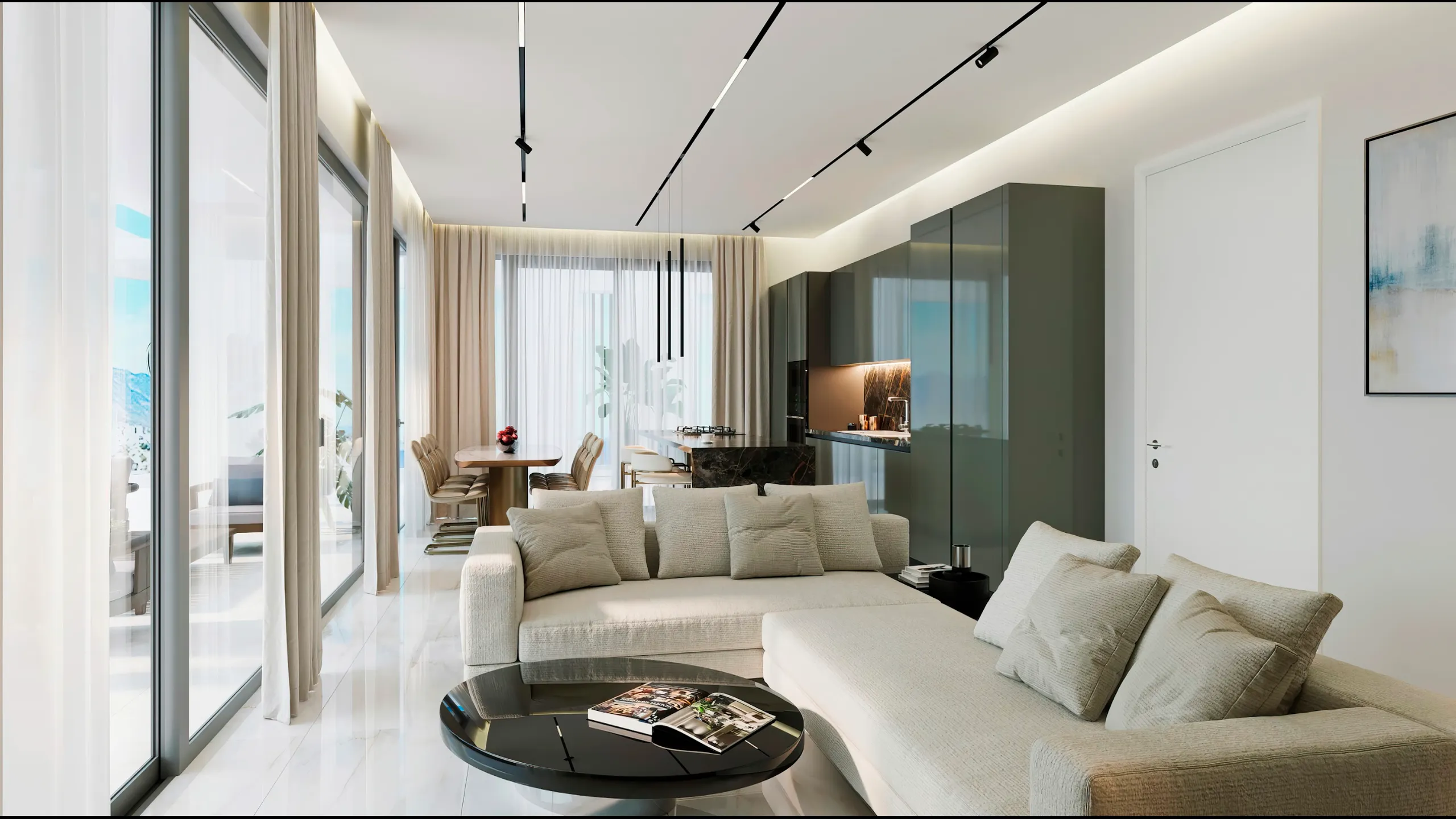 Apartments in minimalist style with 2-3 bedrooms, Agios Athanasios, Limassol 6