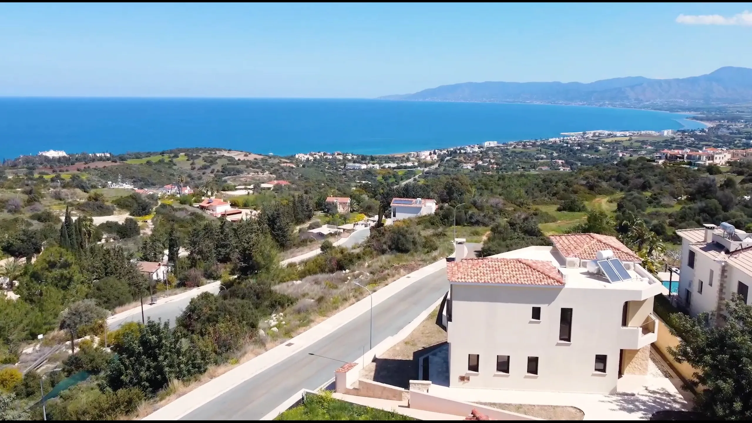 Stylish villas with sea and mountain view not far from Paphos 12