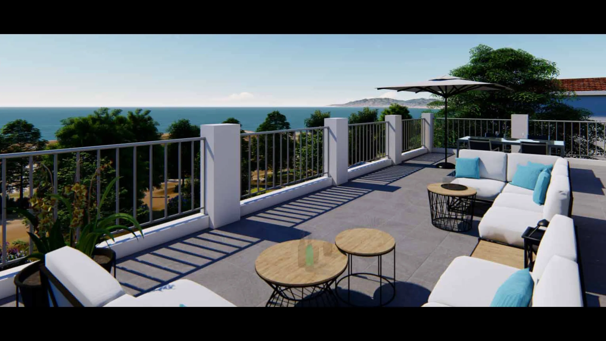 Stylish villas with sea and mountain view not far from Paphos 11