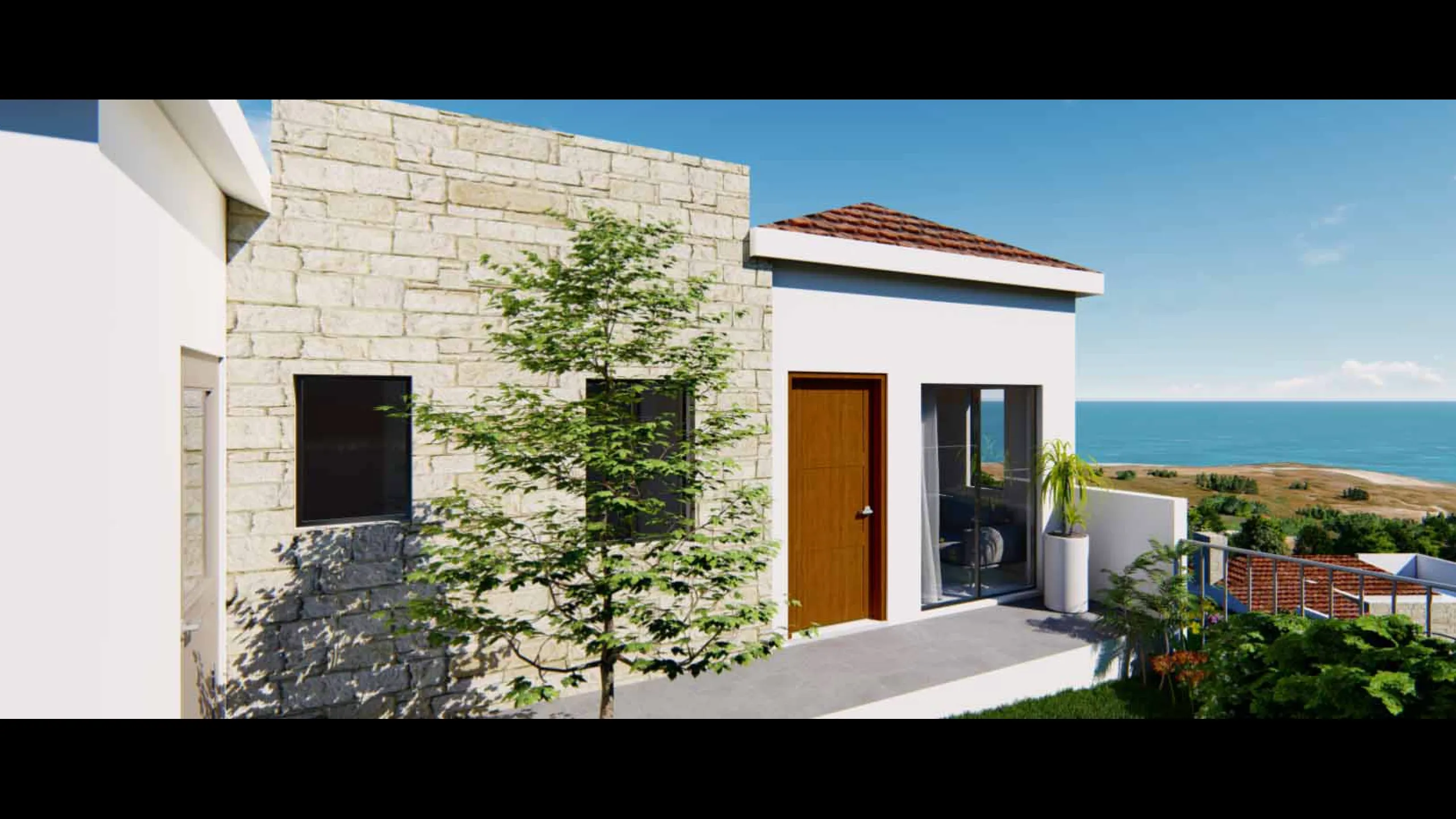 Stylish villas with sea and mountain view not far from Paphos 8