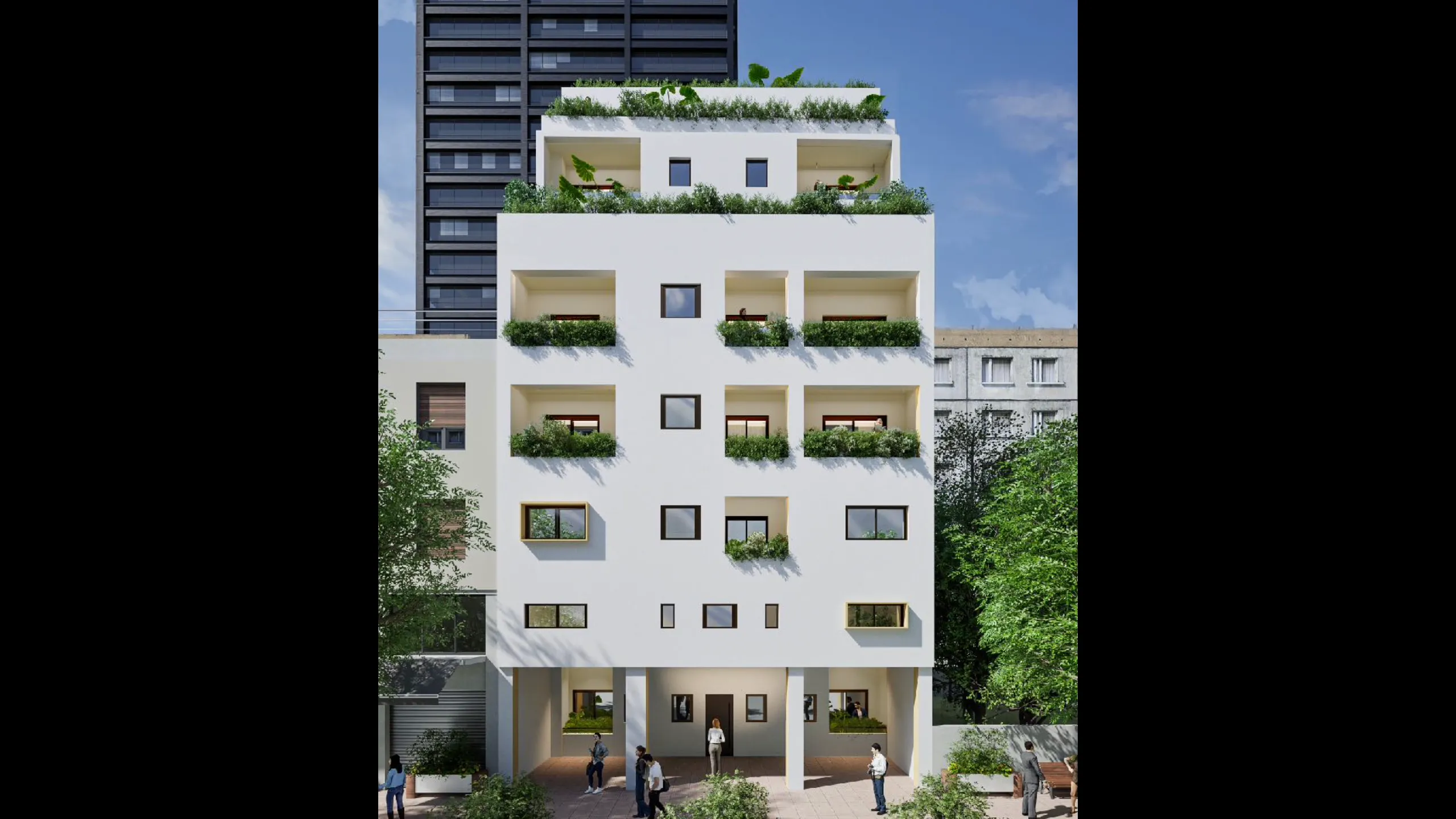 Comfortable apartments in modern style, Piraeus, Athens 1