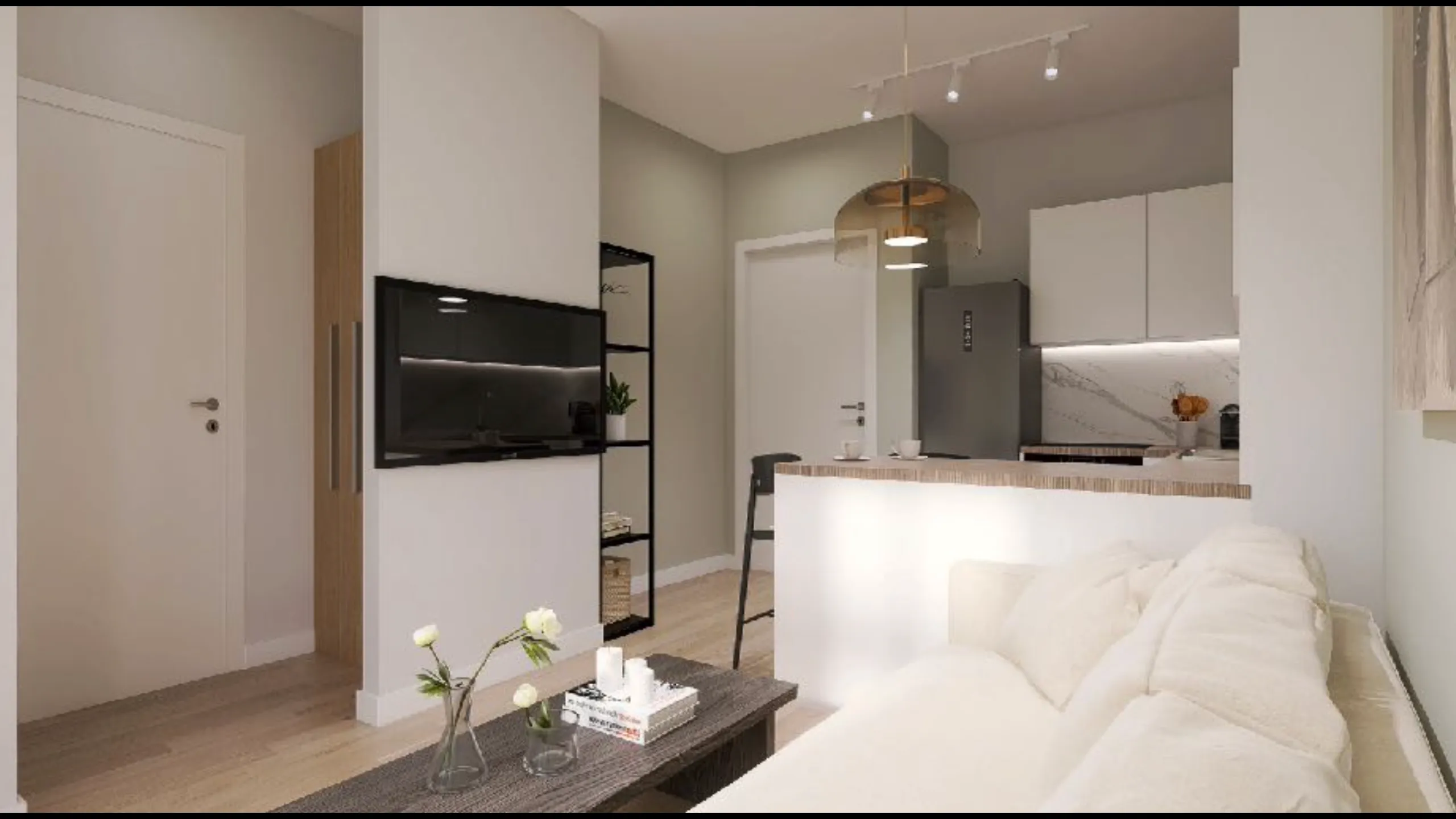 Comfortable apartments in modern style, Piraeus, Athens 13
