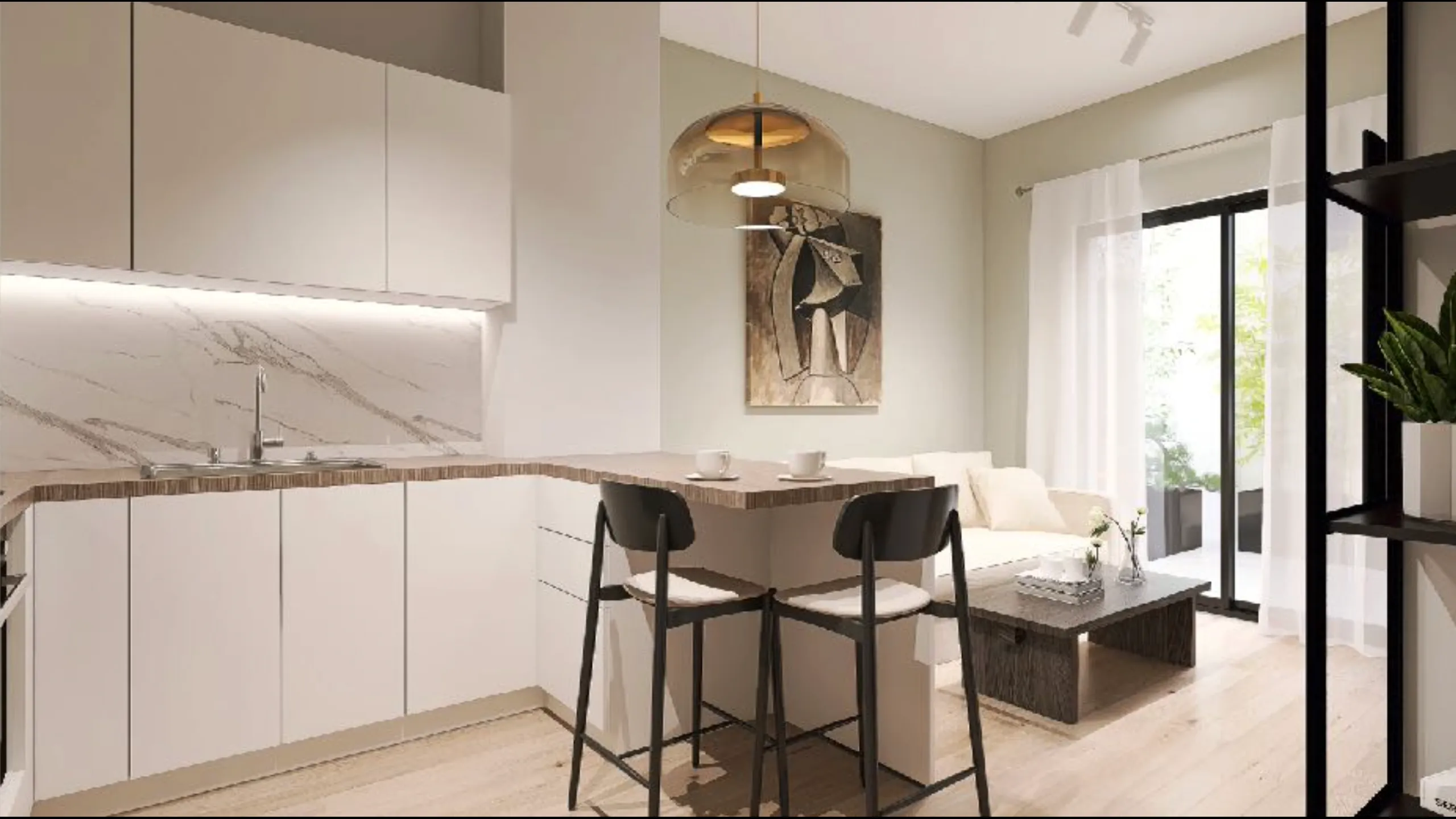 Comfortable apartments in modern style, Piraeus, Athens 18