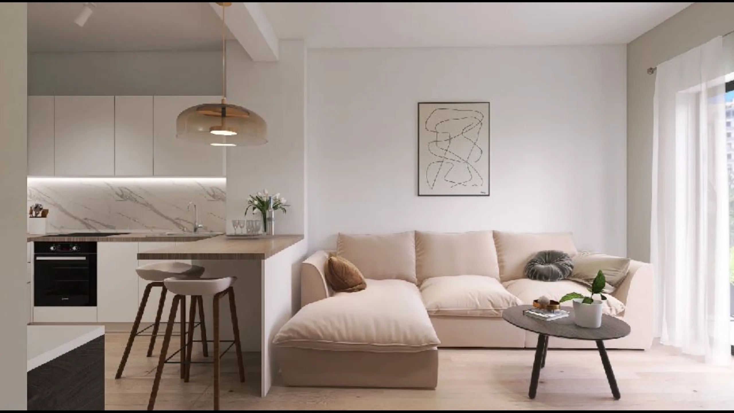 Comfortable apartments in modern style, Piraeus, Athens 7