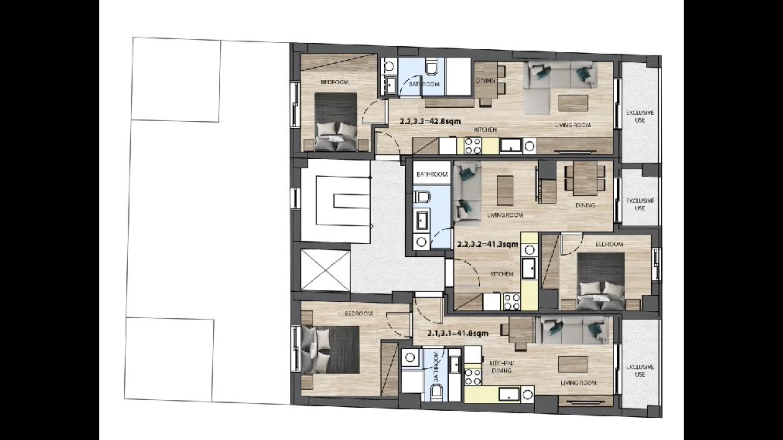Comfortable apartments in modern style, Piraeus, Athens 23