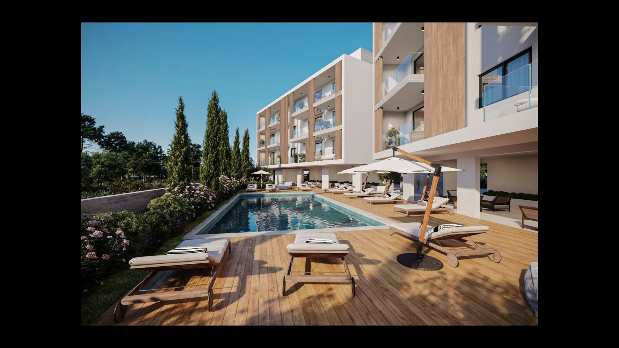 Modern apartments with sea view 3