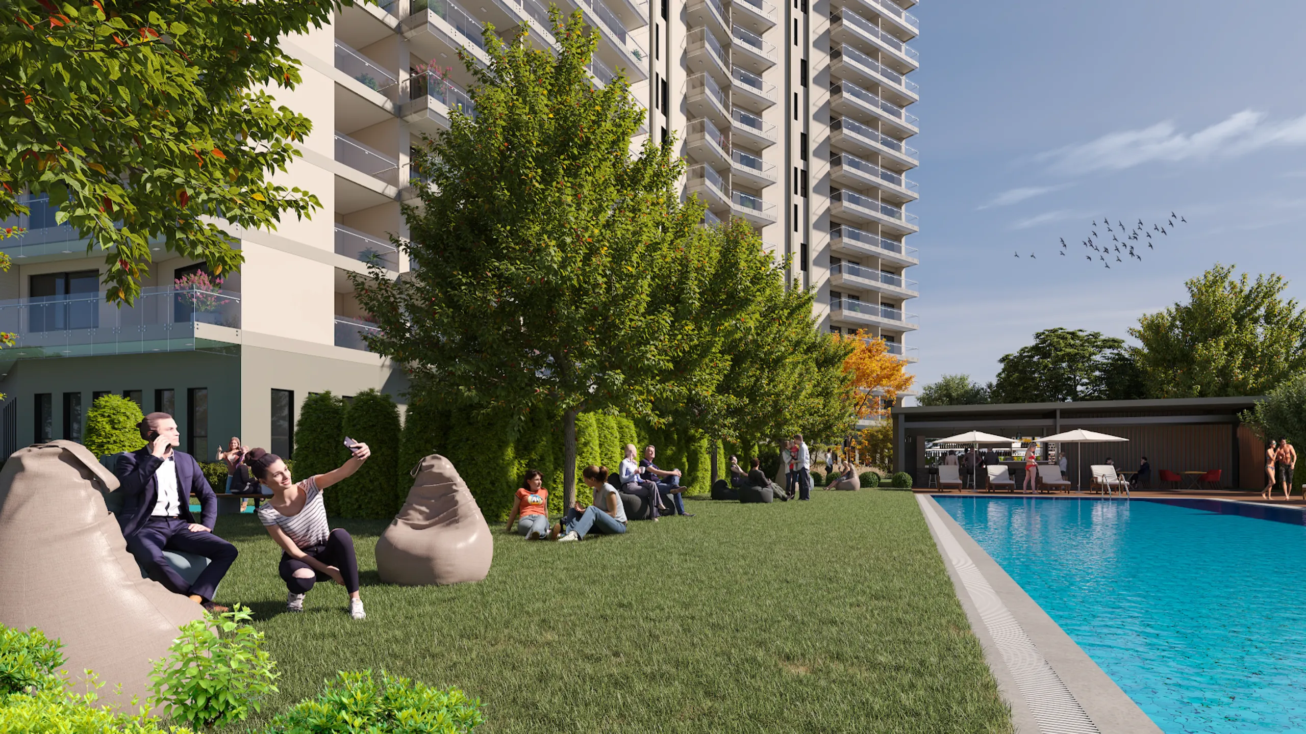 Stylish apartments with sea view, Maltepe, Istanbul 2