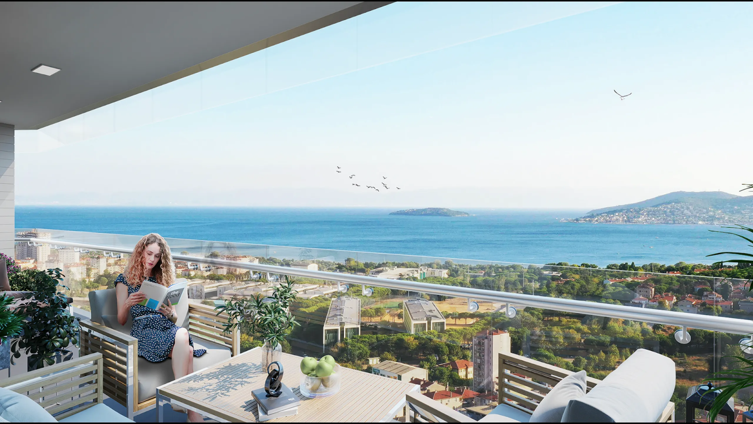 Stylish apartments with sea view, Maltepe, Istanbul 4
