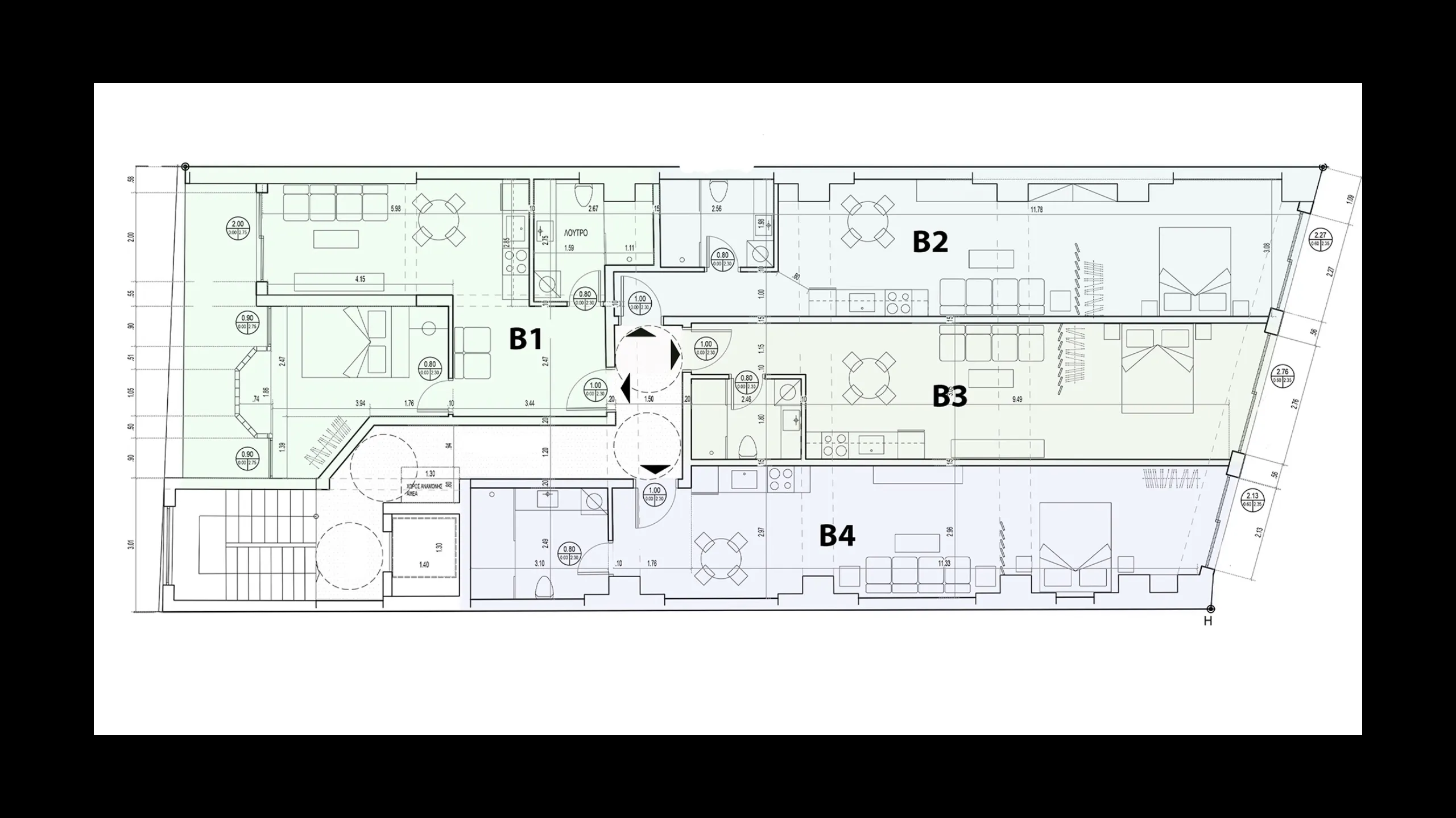 Апартаменты с гарантированным доходом, Калифея, Афины 8