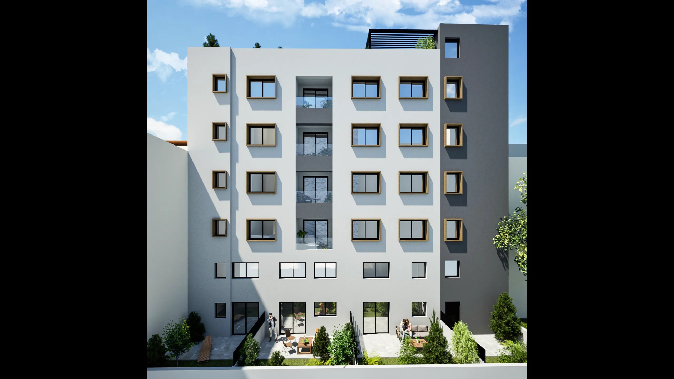 Apartments in modern style, Palaio Falio, Athens 1