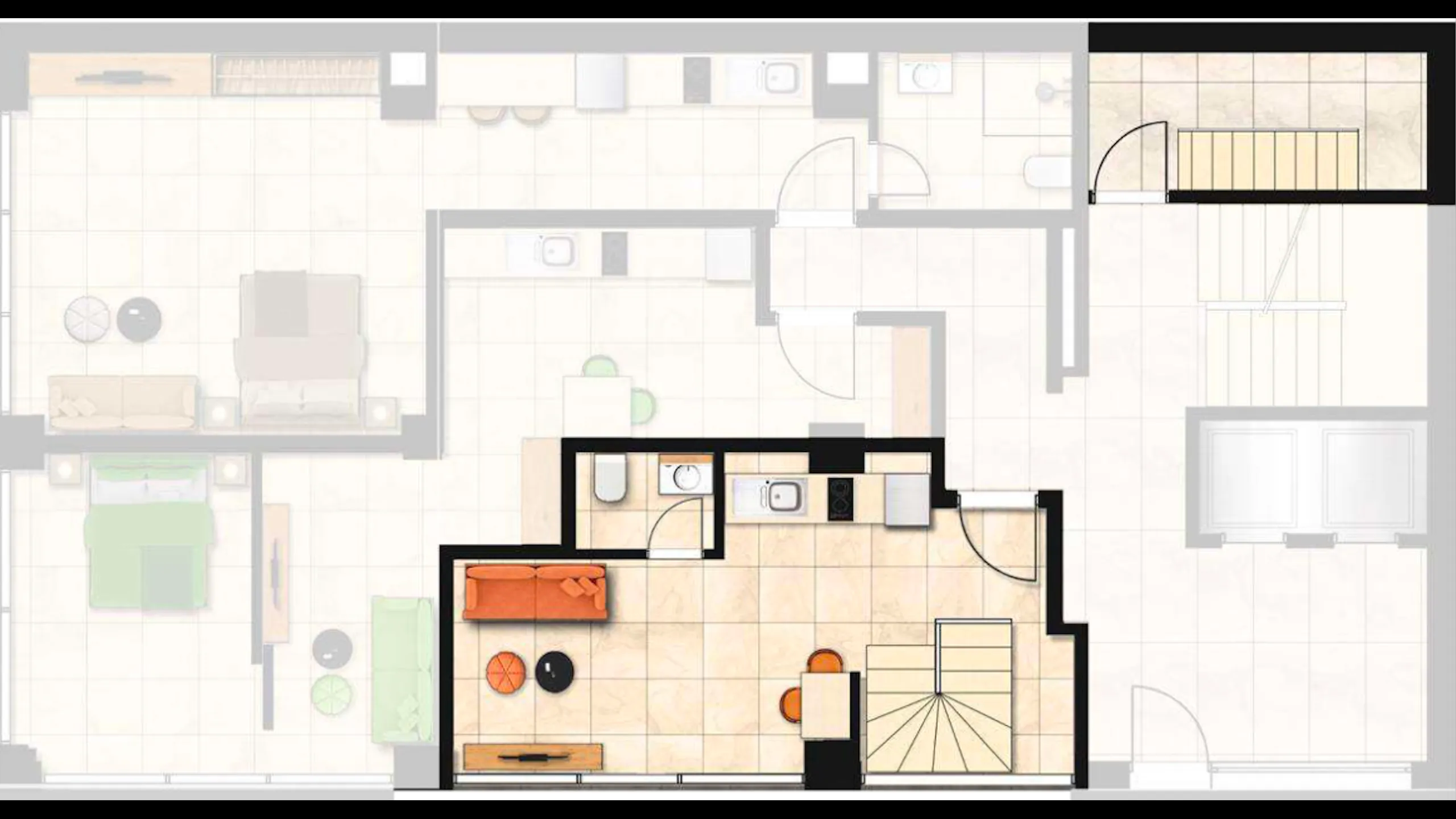 Сервисные апартаменты с гарантированным доходом, Метаксургио, Афины 11