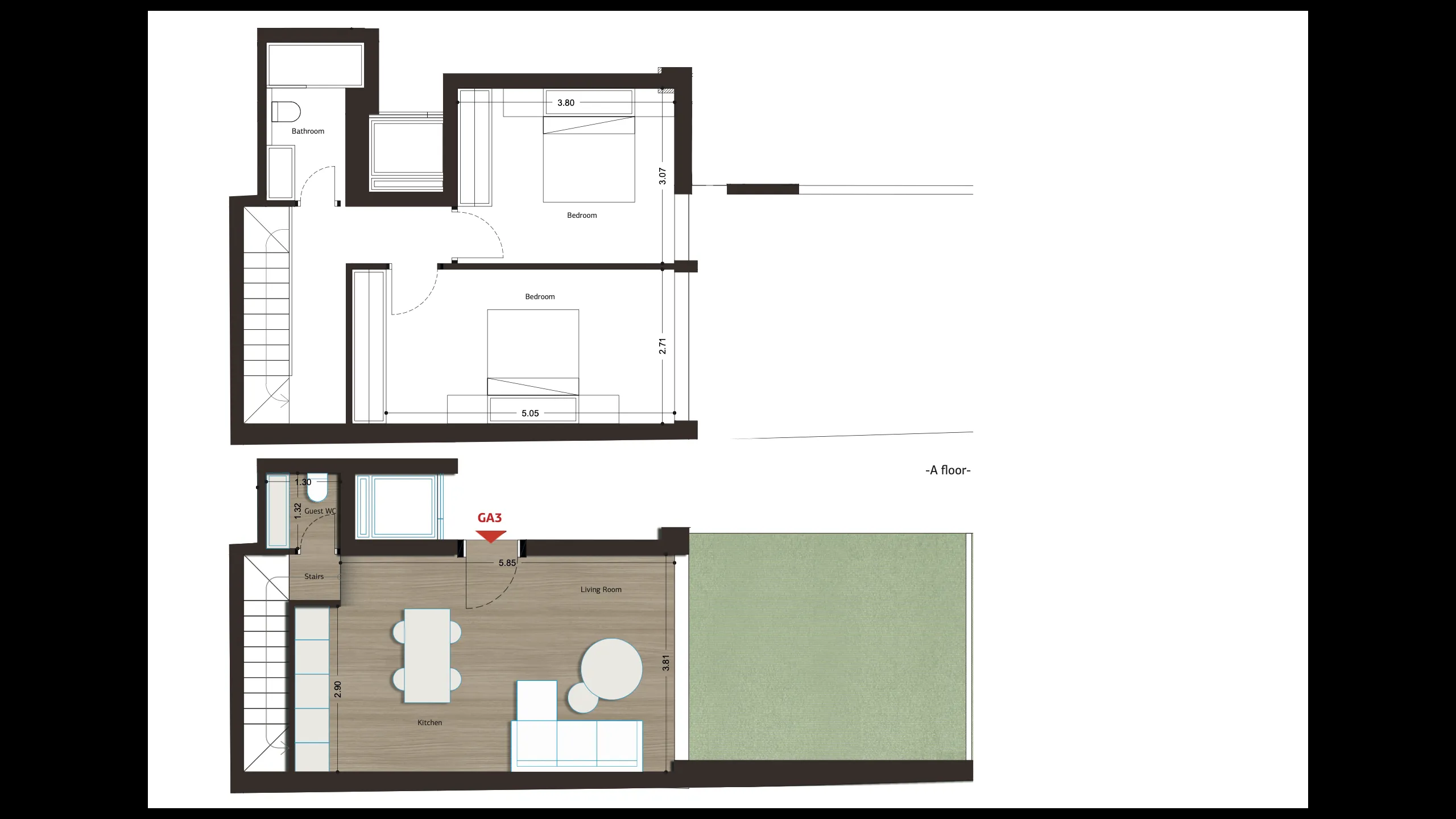 Апартаменты в современном стиле, Метаксургио, Афины 2