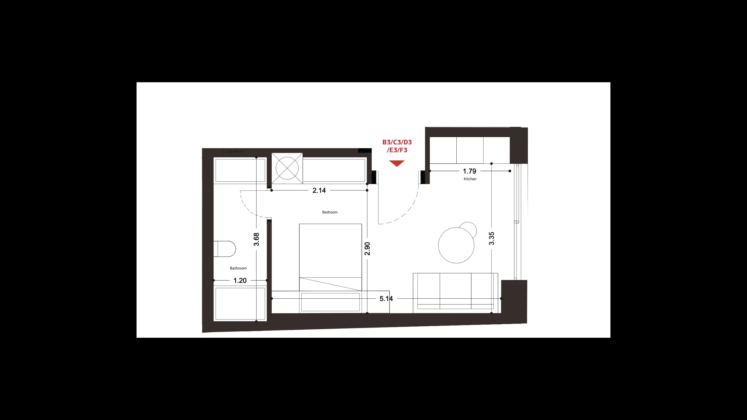 Апартаменты в современном стиле, Метаксургио, Афины 4