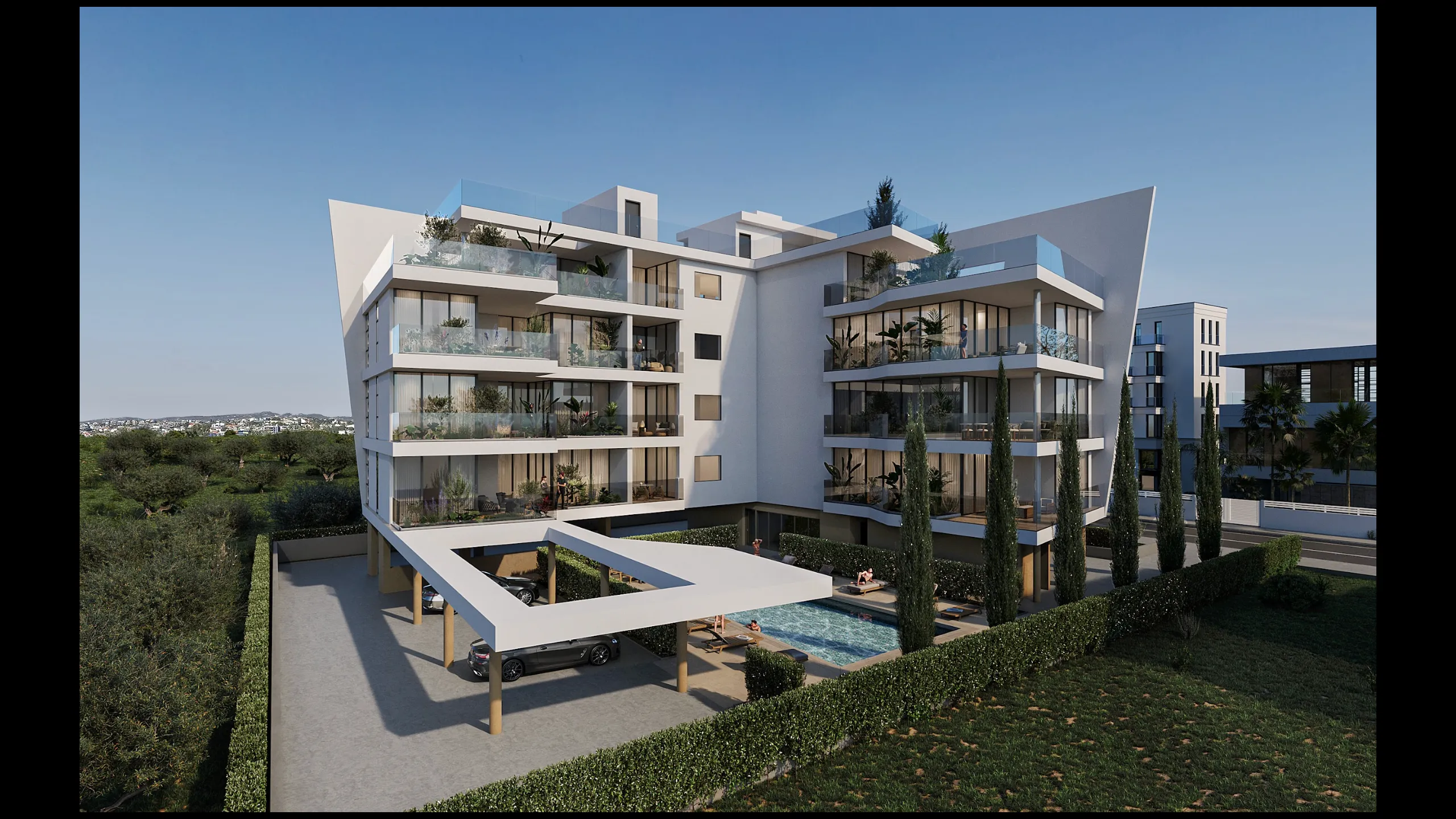 Элегантные и просторные апартаменты с 1-3 спальнями, Потамос Гермасойя, Лимасол 1