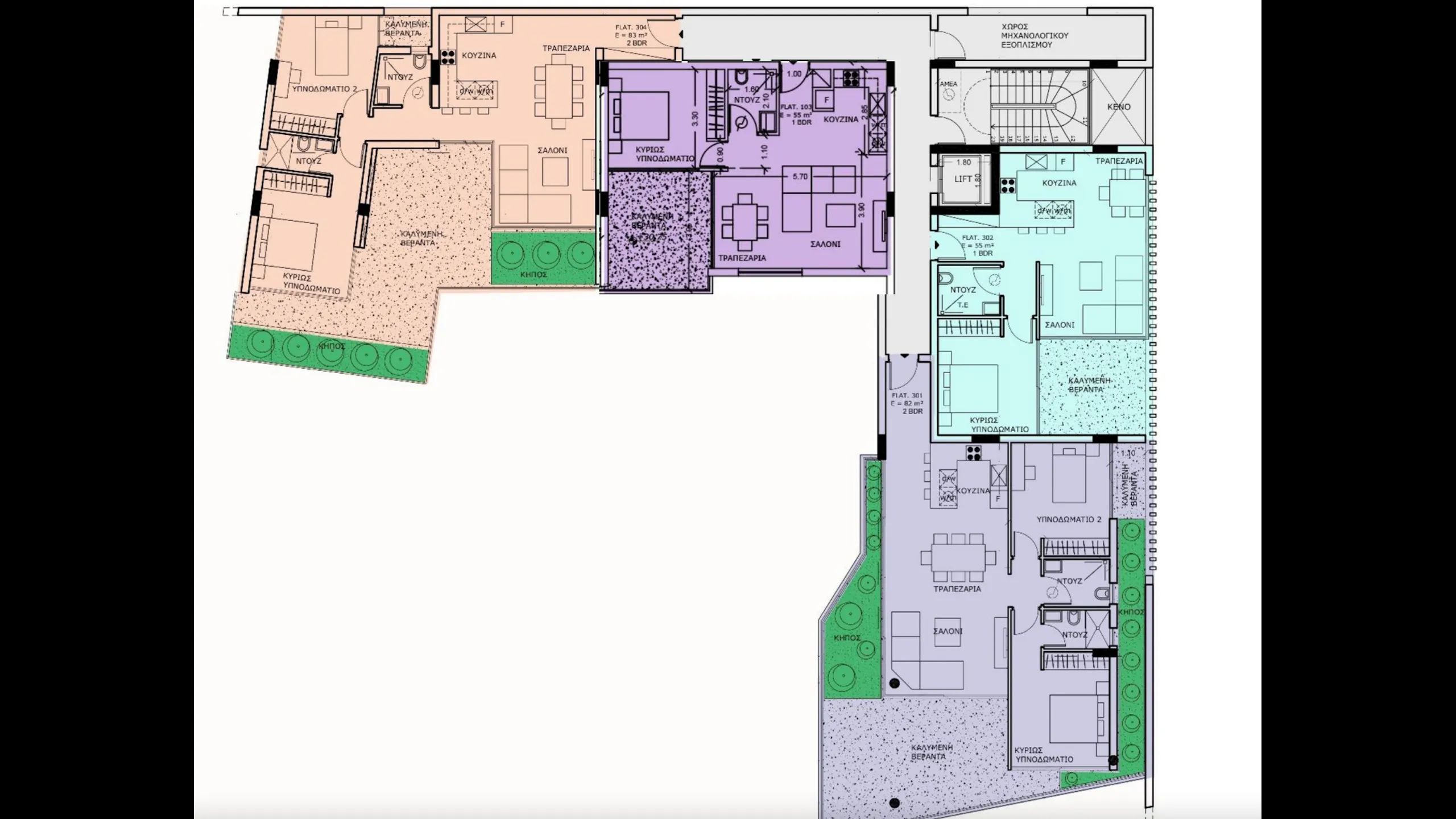 Элегантные и просторные апартаменты с 1-3 спальнями, Потамос Гермасойя, Лимасол 14