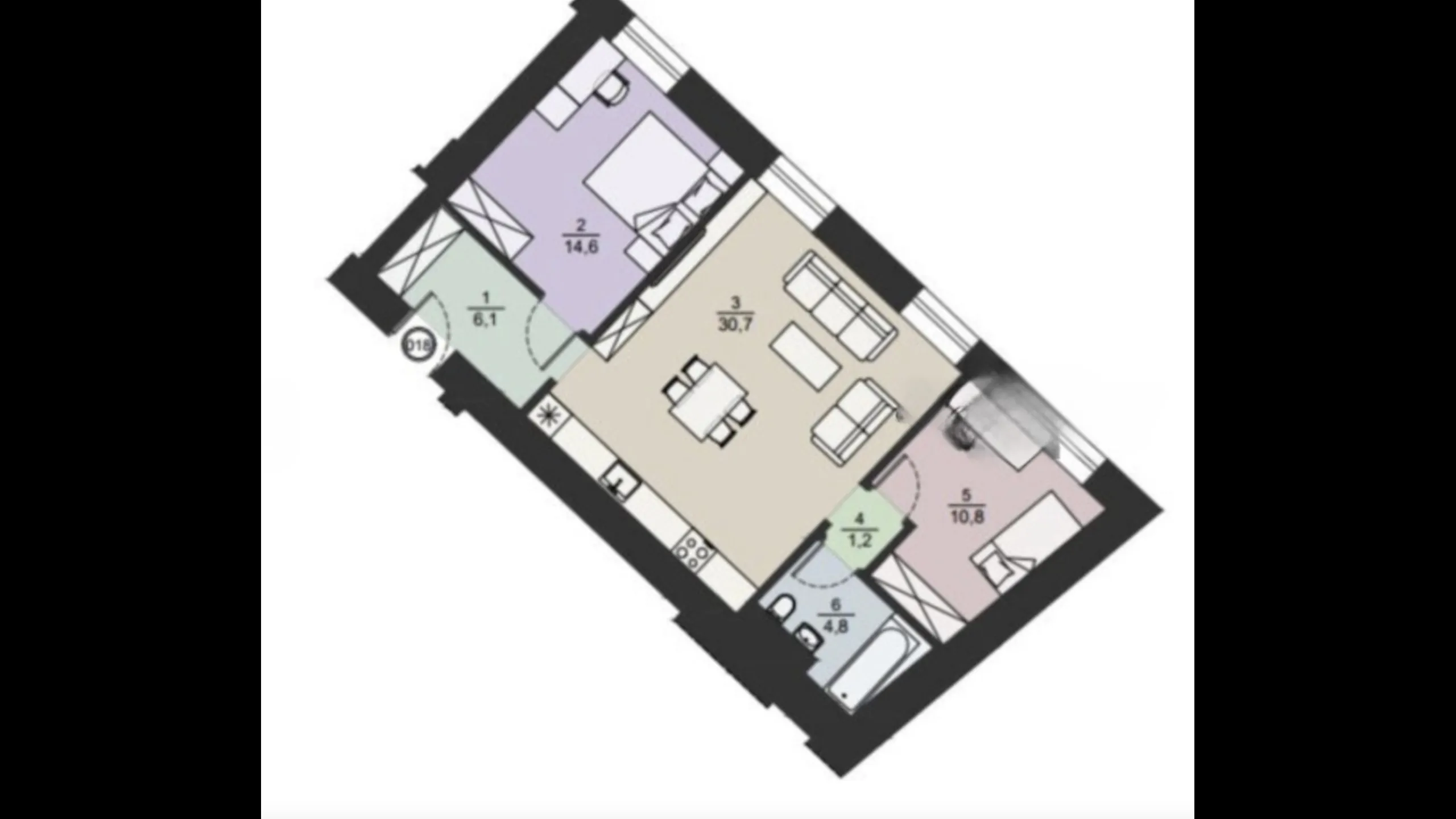 Apartments in classical style, historical center, Riga 7