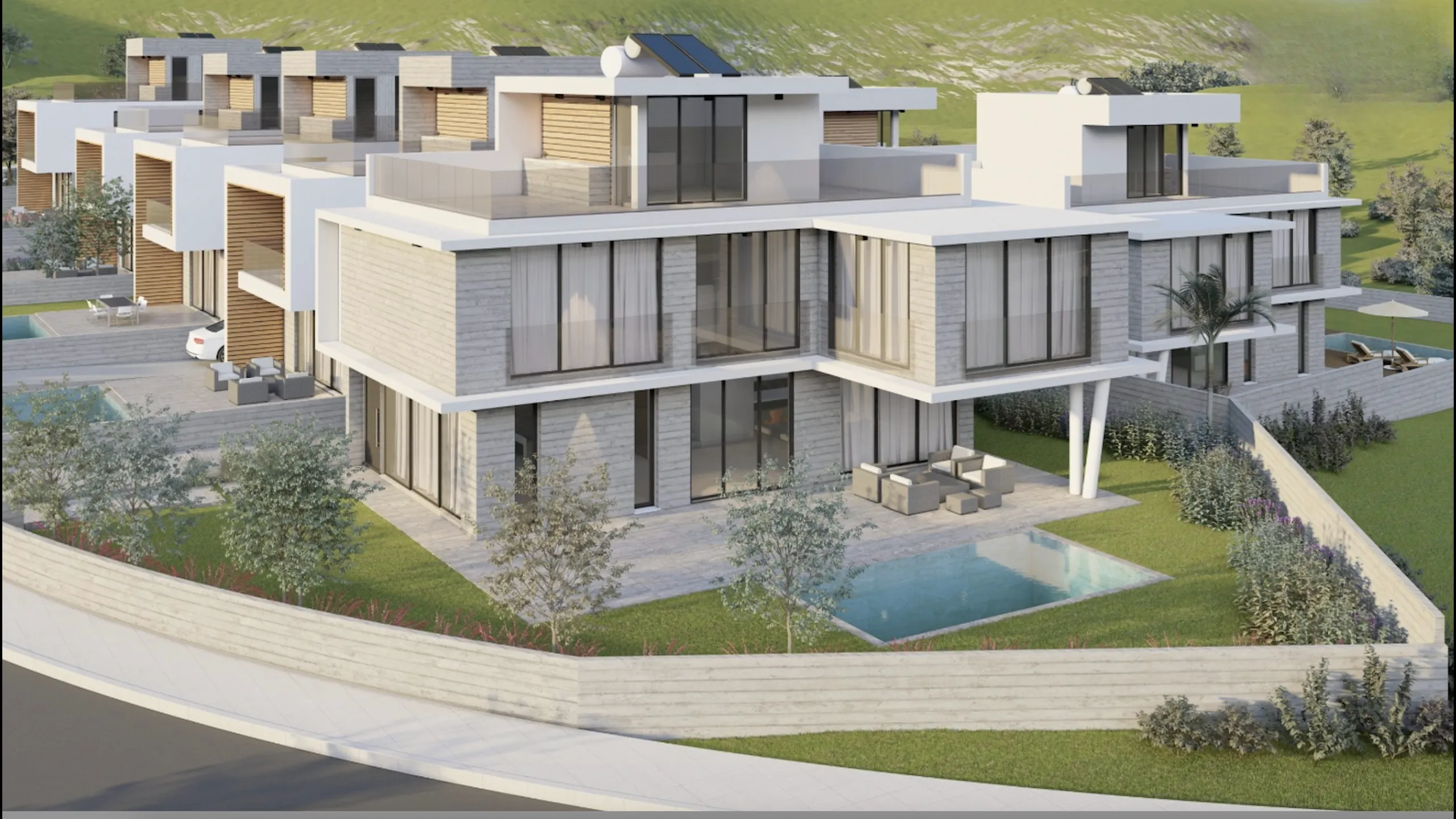 Виллы в роскошном стиле, Героскипу, Пафос 3