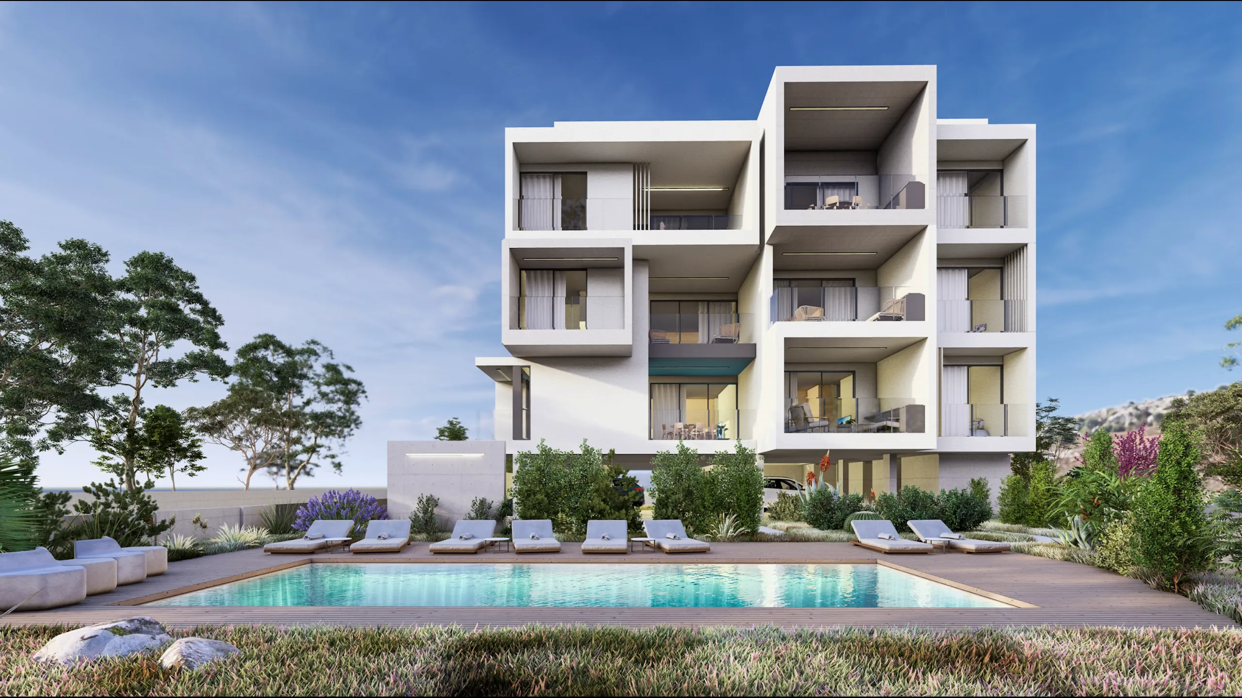 Стильные и комфортные апартаменты, Царские Гробницы, Пафос 1