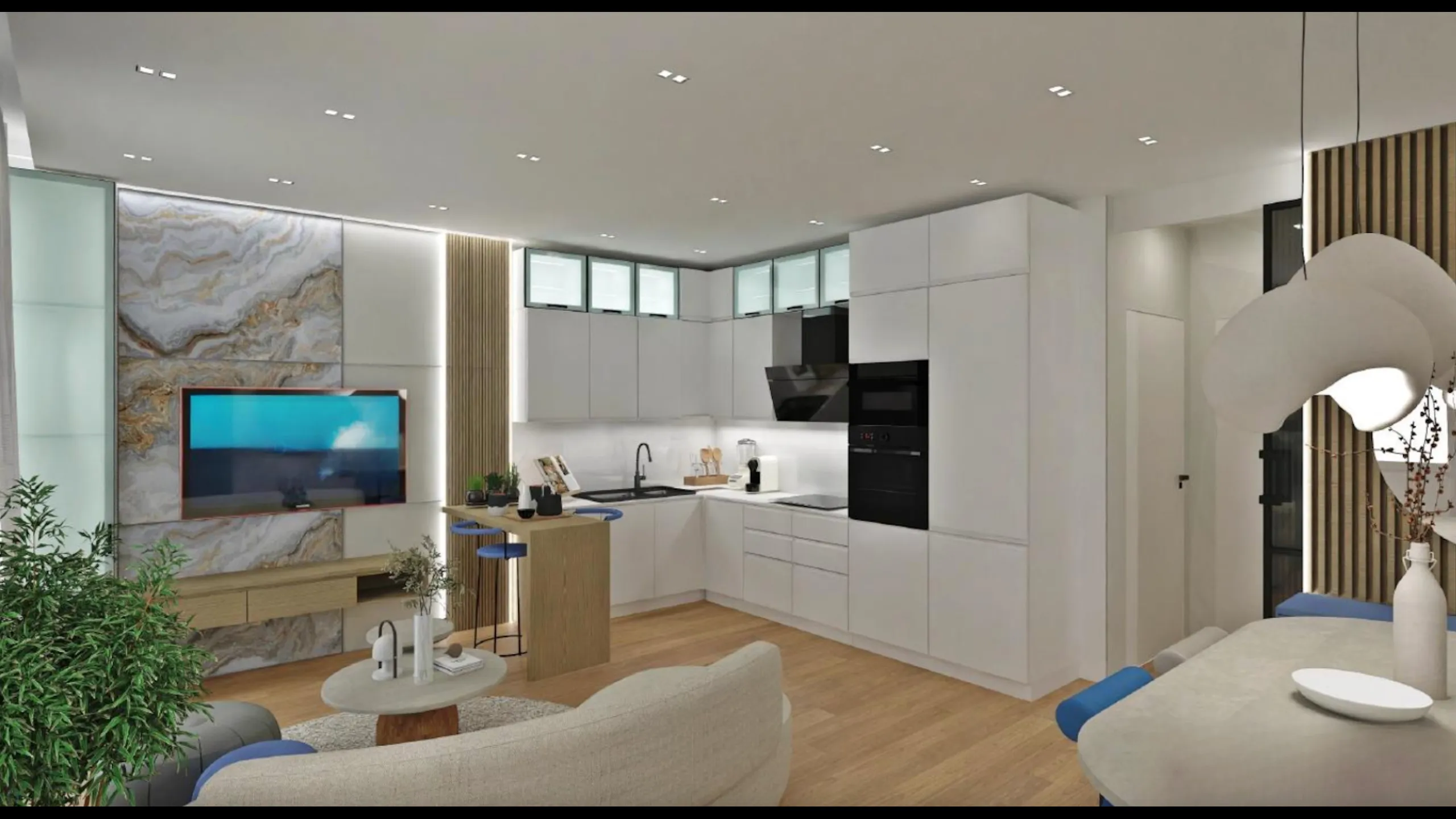 Апартаменты в современном стиле, Порто Рафти 3