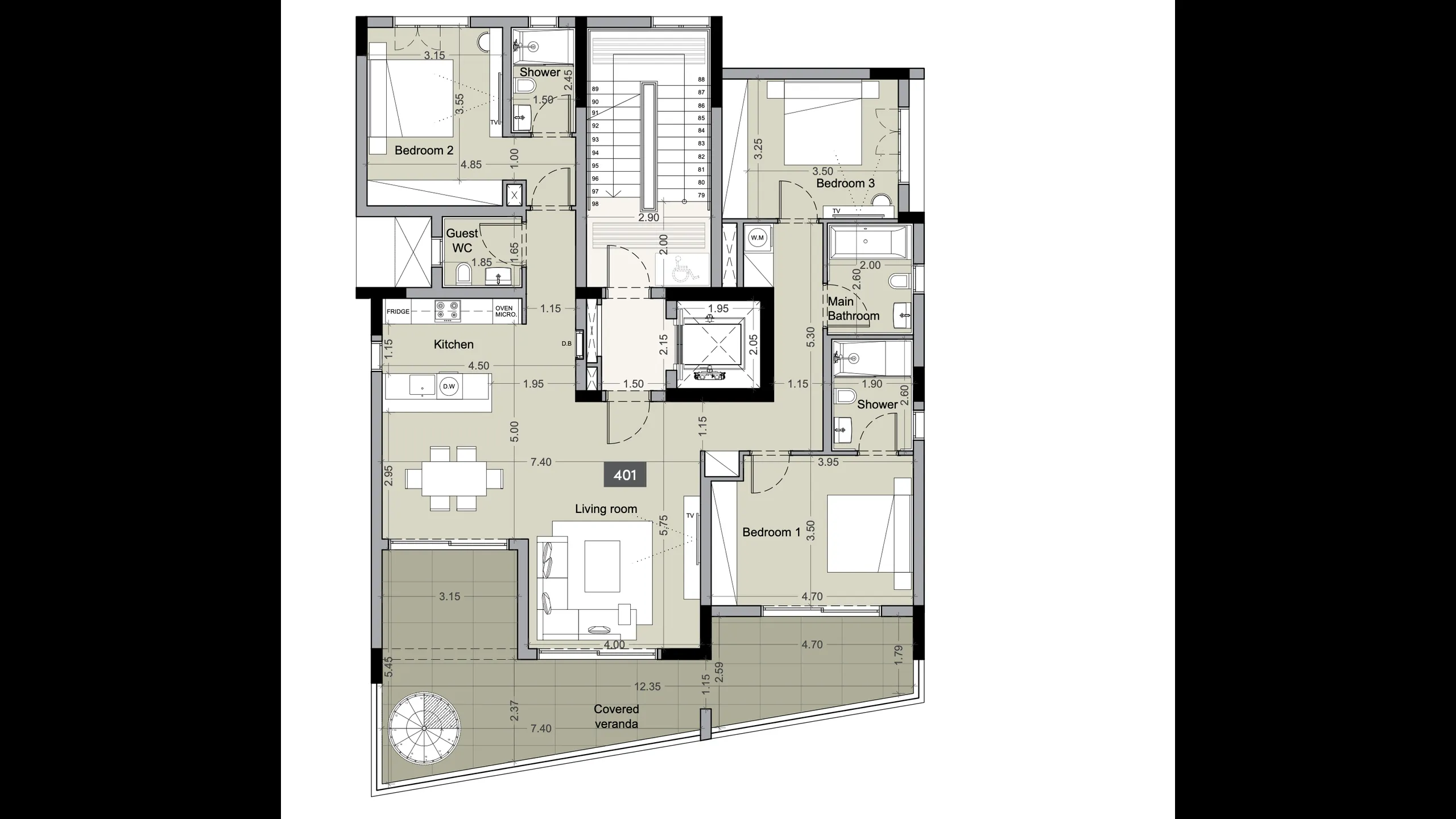 Элегантные апартаменты, Потамос Гермасойя, Лимасол 11