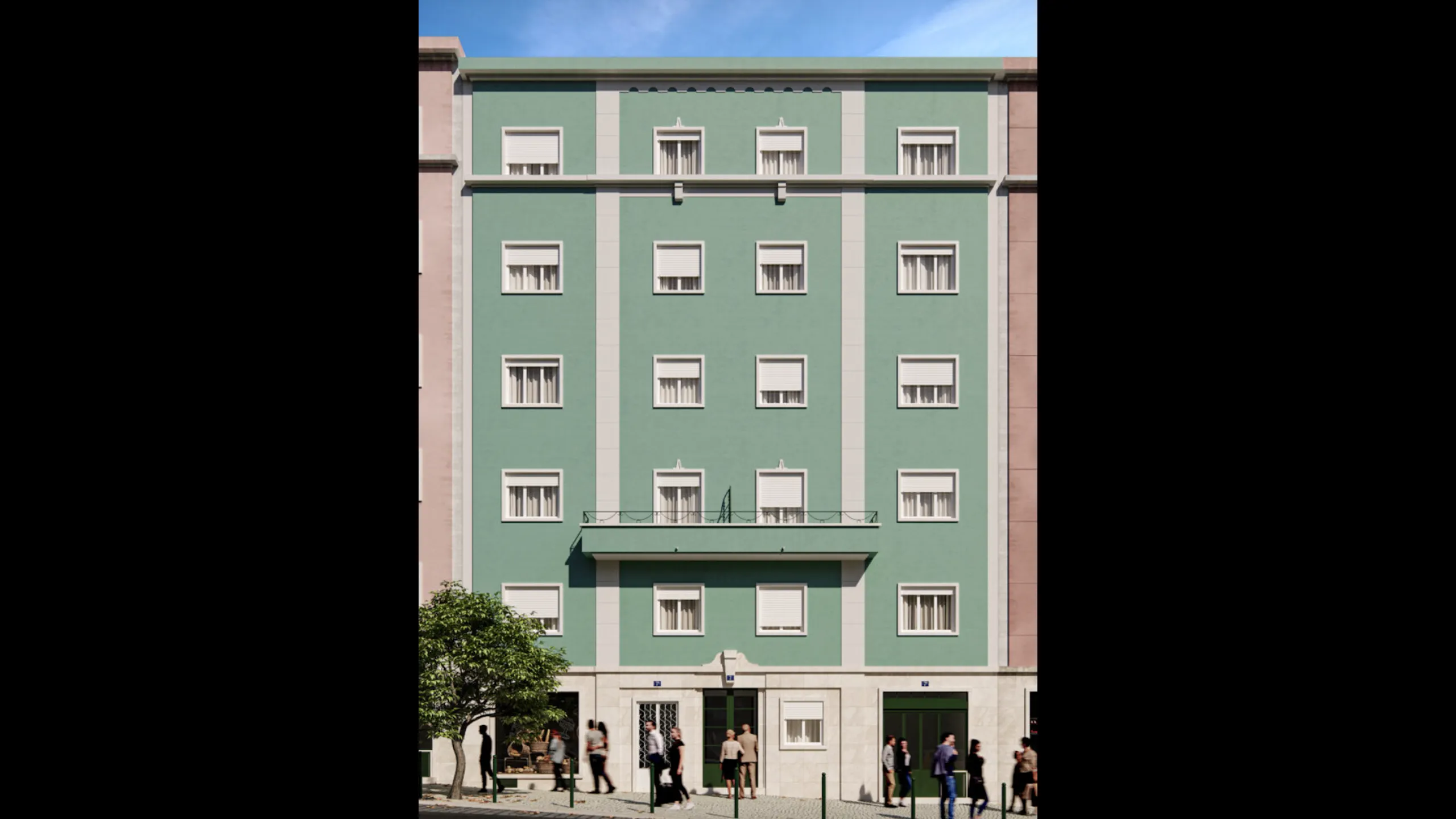 Уютные апартаменты и коммерческое помещение, центр города, Лиссабон 1