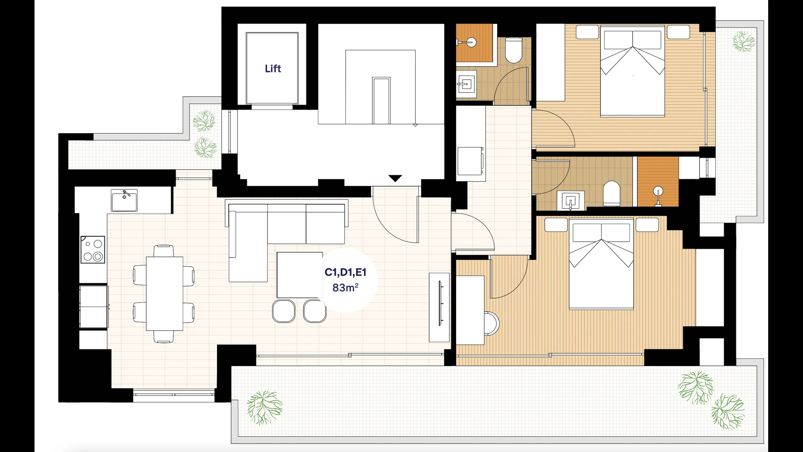 Апартаменты в современном стиле, Калитея, Афины 9