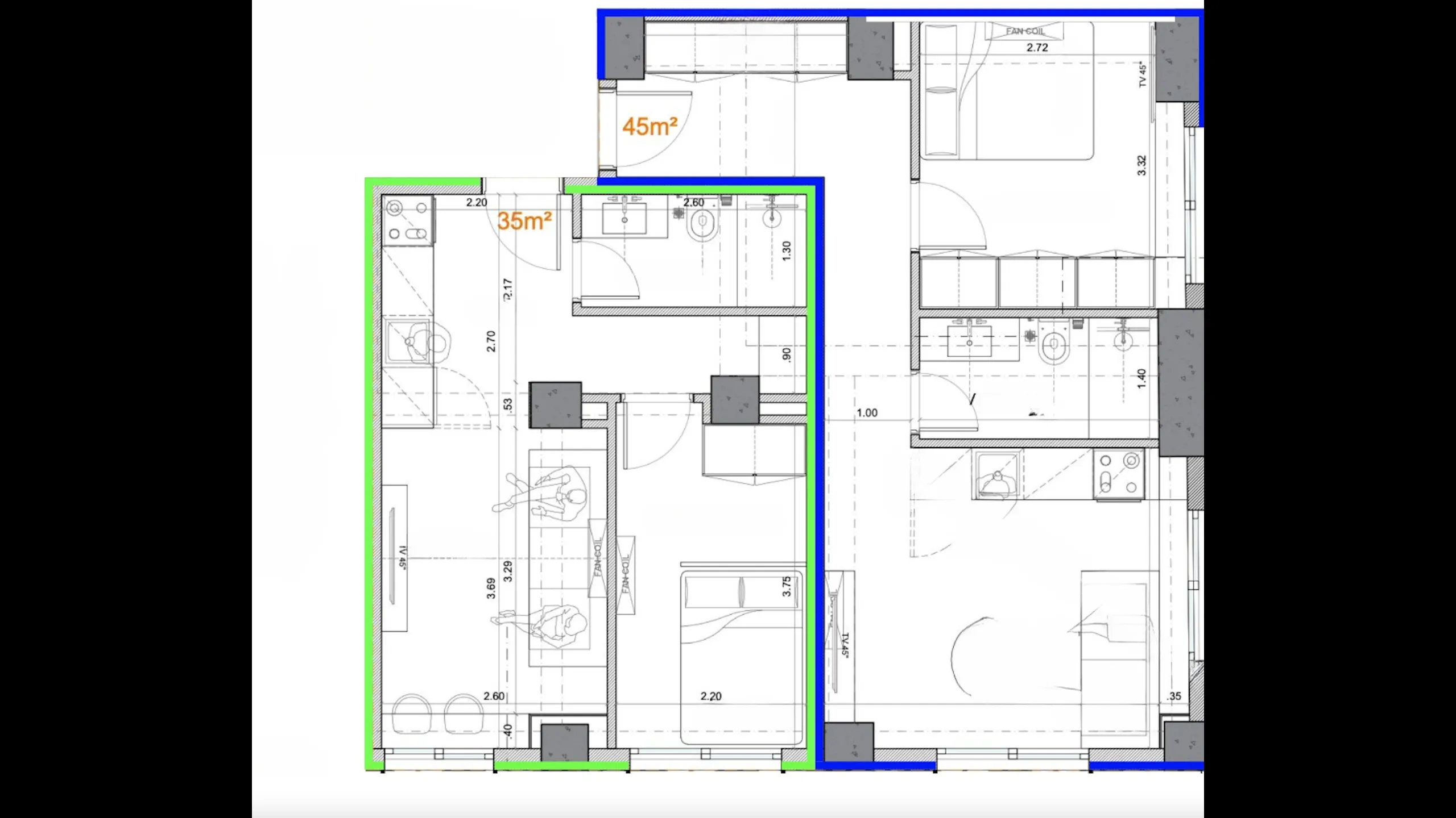 Уютные апартаменты в современном стиле, центр города, Афины 3