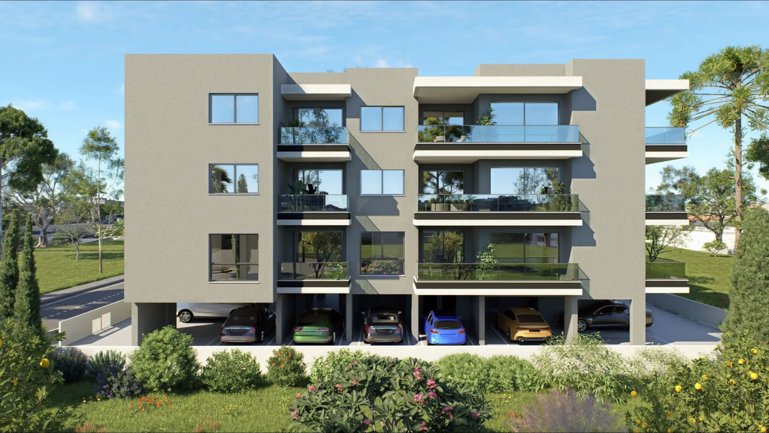 Стильные апартаменты с 1-3 спальнями, центр города, Пафос 2