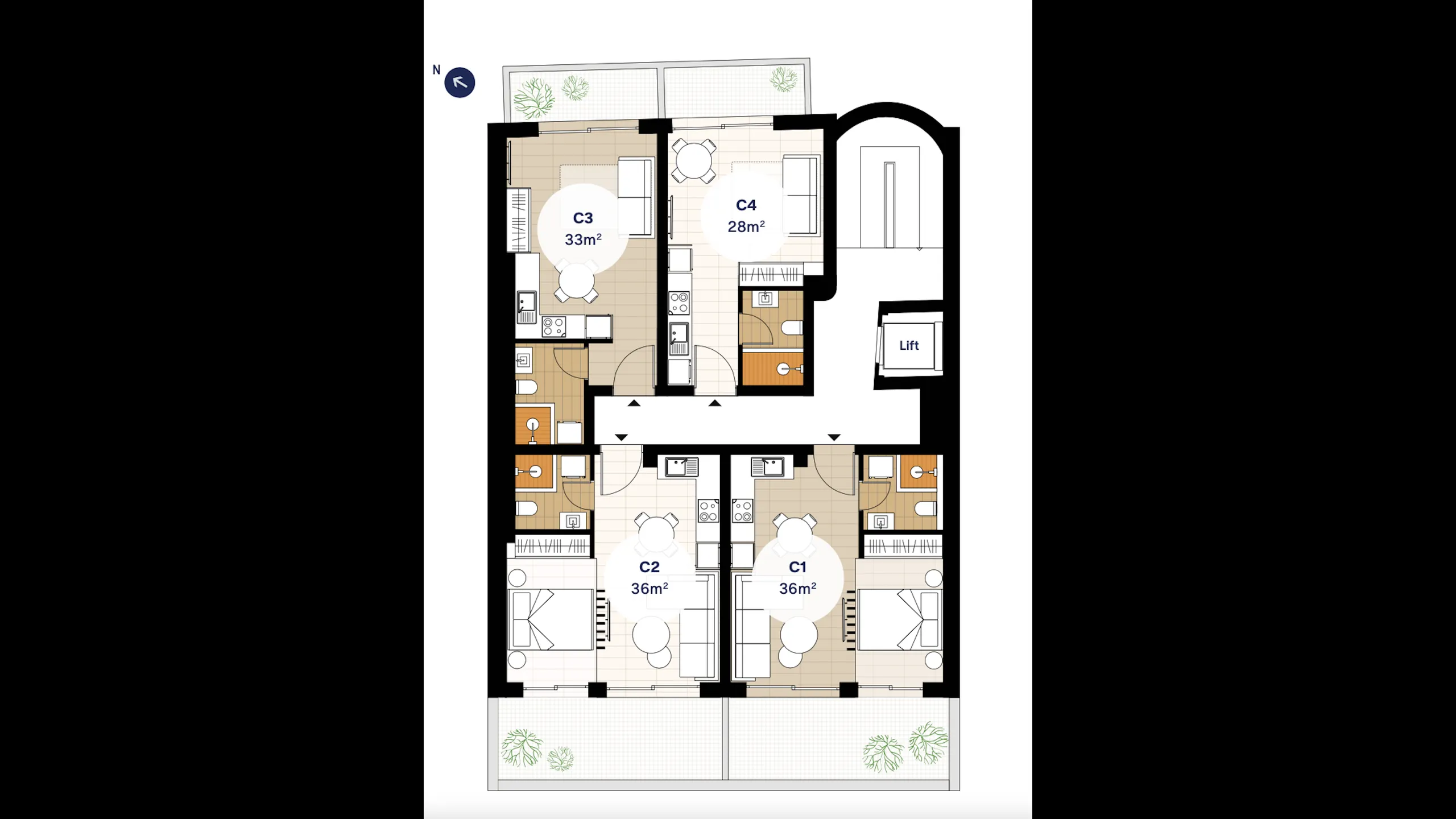 Апартаменты и дуплексы в современном стиле, центр города, Афины 6
