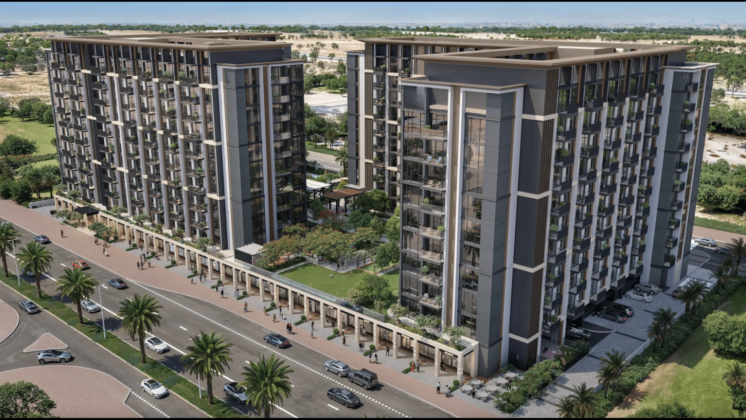 Luxury apartments, Dubai South, Dubai 2