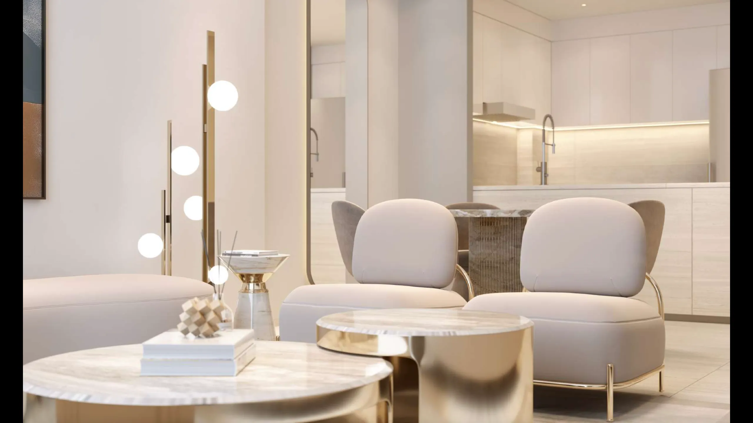 Элегантные и стильные апартаменты, Джумейра Вилладж Трайангл, Дубай 7