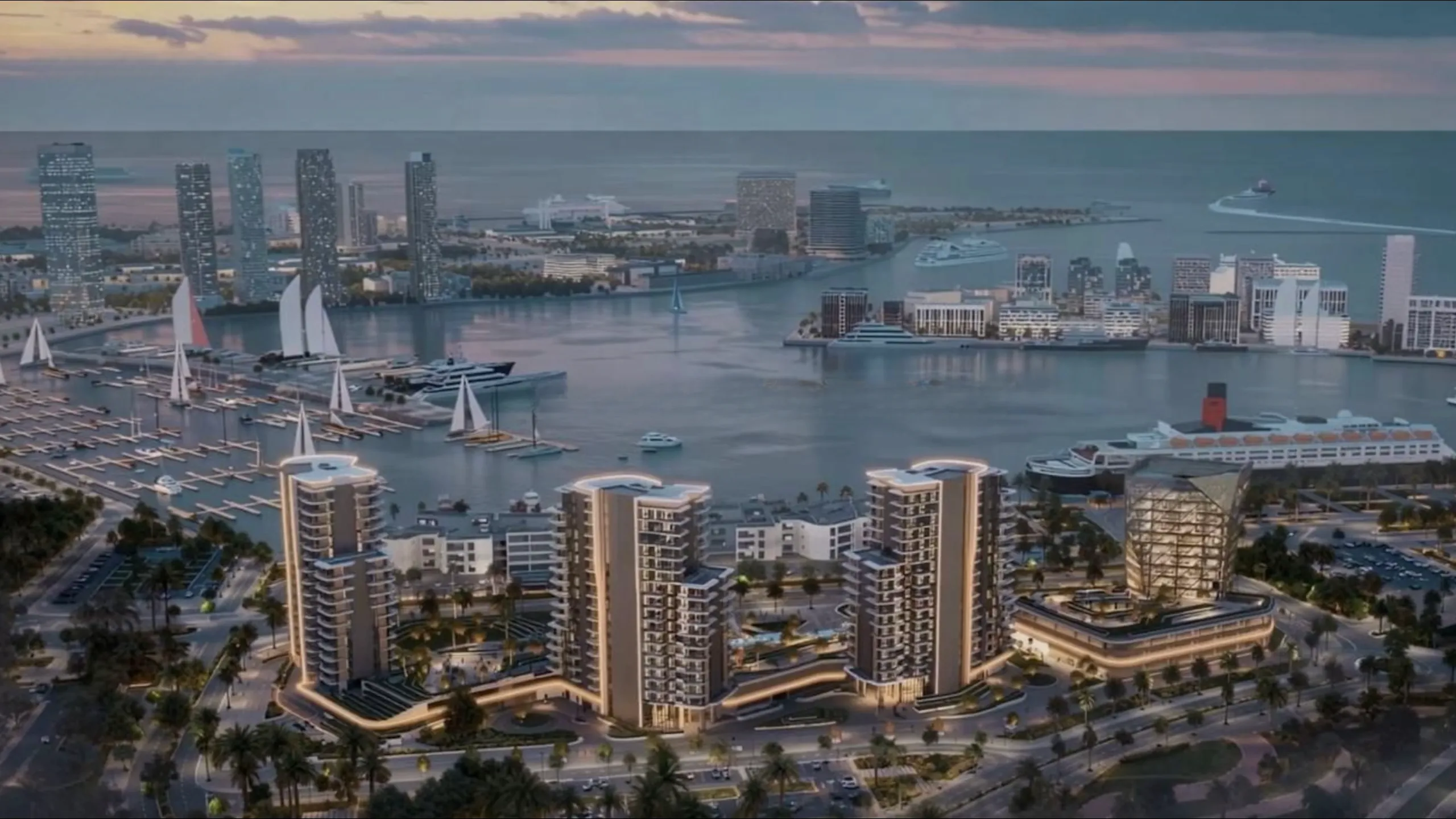 Apartments in modern style, Port Rashid, Dubai 2