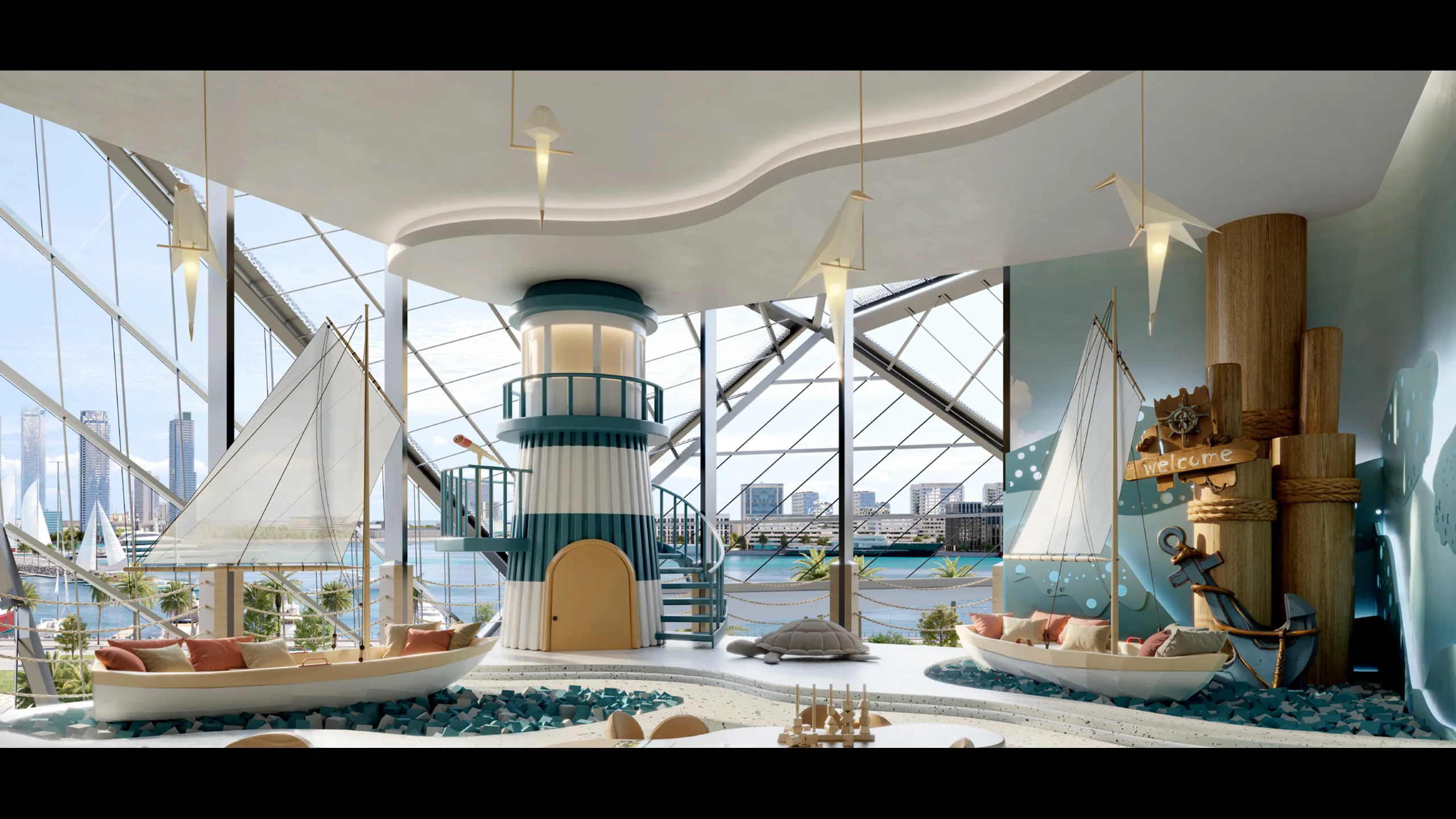 Apartments in elegant style, Mina Rashid, Dubai 8