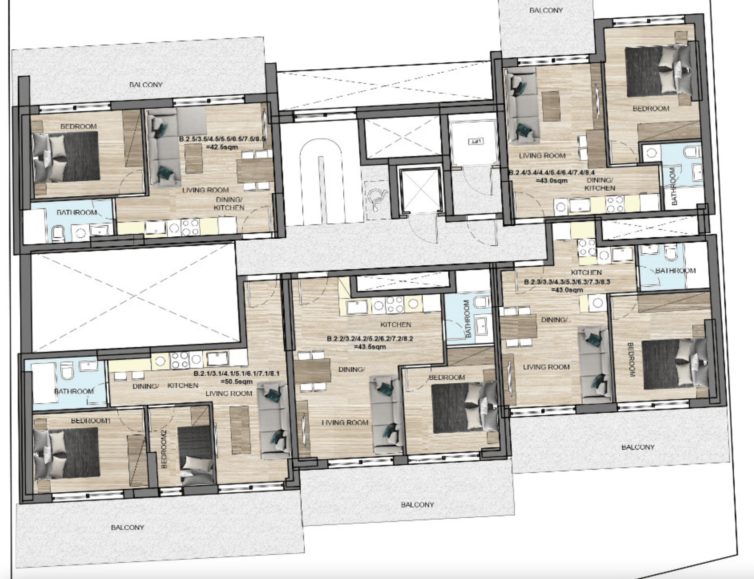 Апартаменты с гарантированным доходом, Таврос, Афины 16