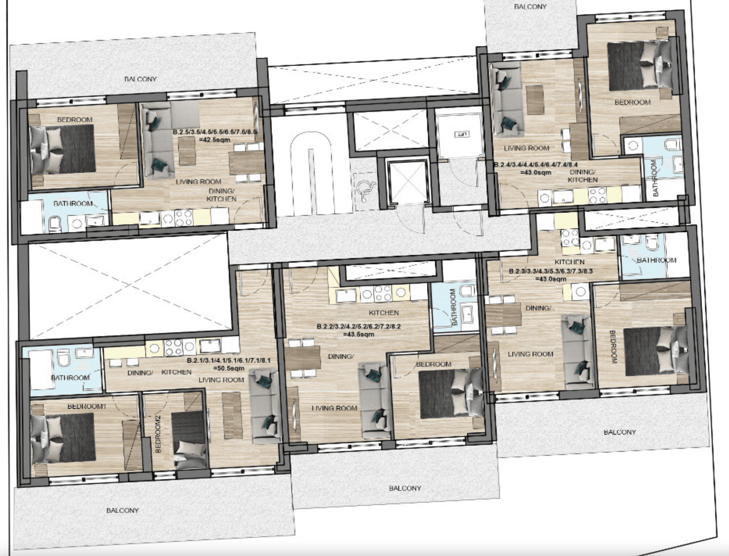 Апартаменты с гарантированным доходом, Таврос, Афины 17