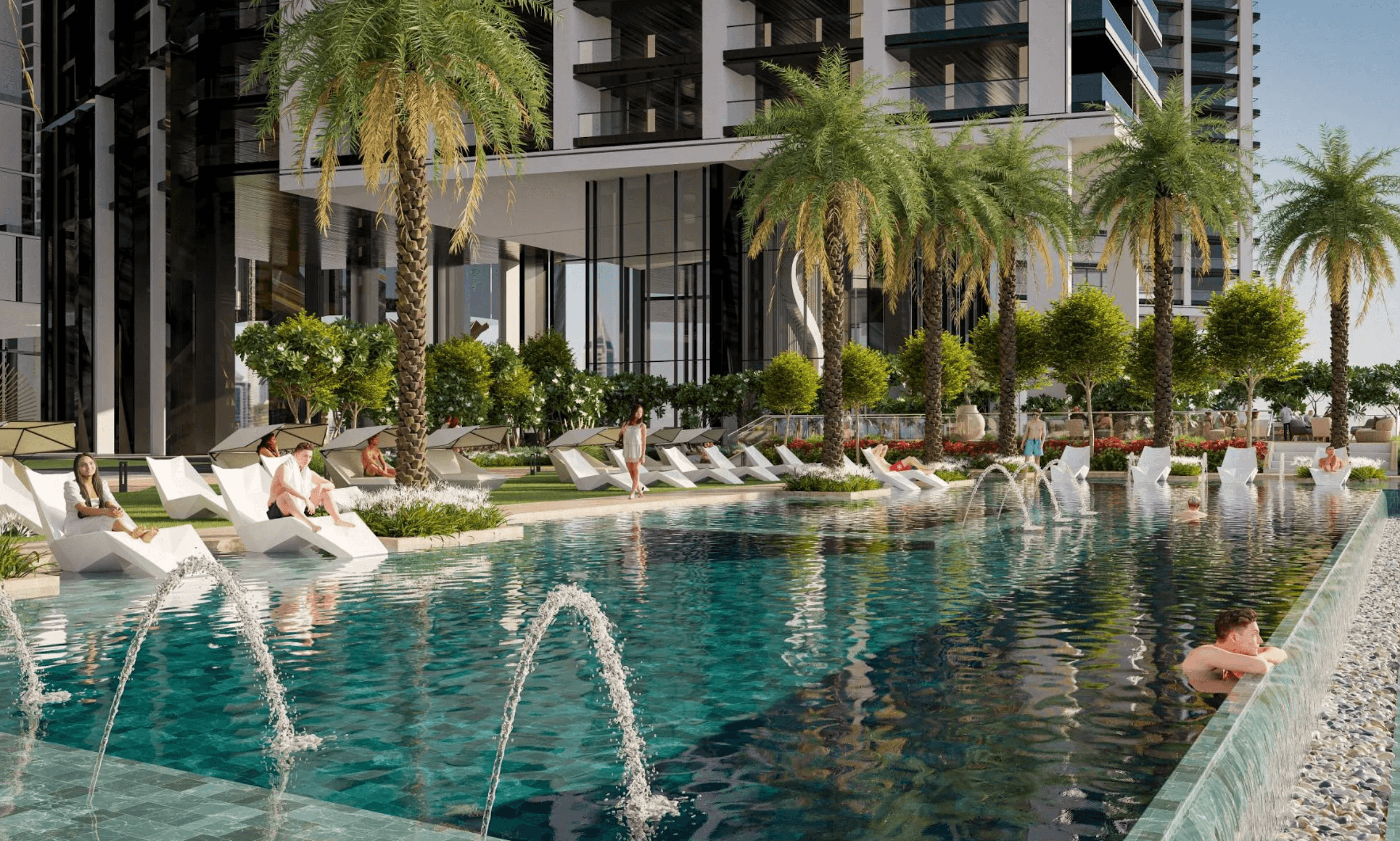 Элегантные апартаменты, Шейх Зайед Роуд, Дубай 3