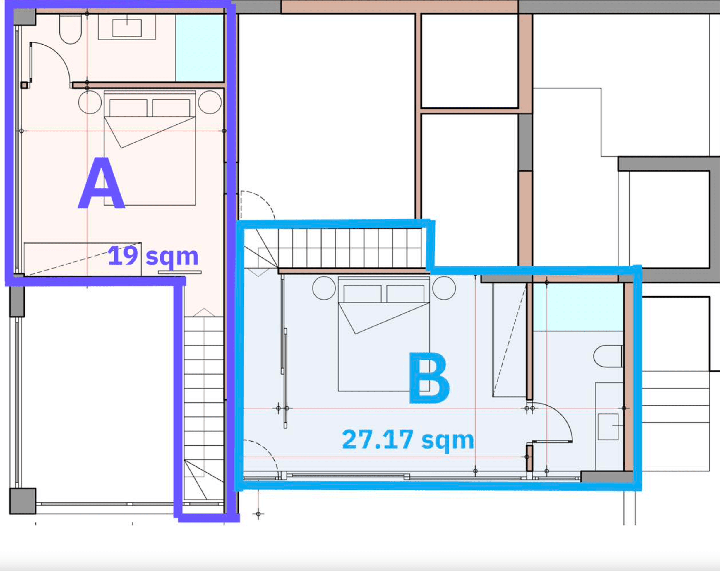 Апартаменты-дуплекс в аттическом стиле, Алимос, Афины 9