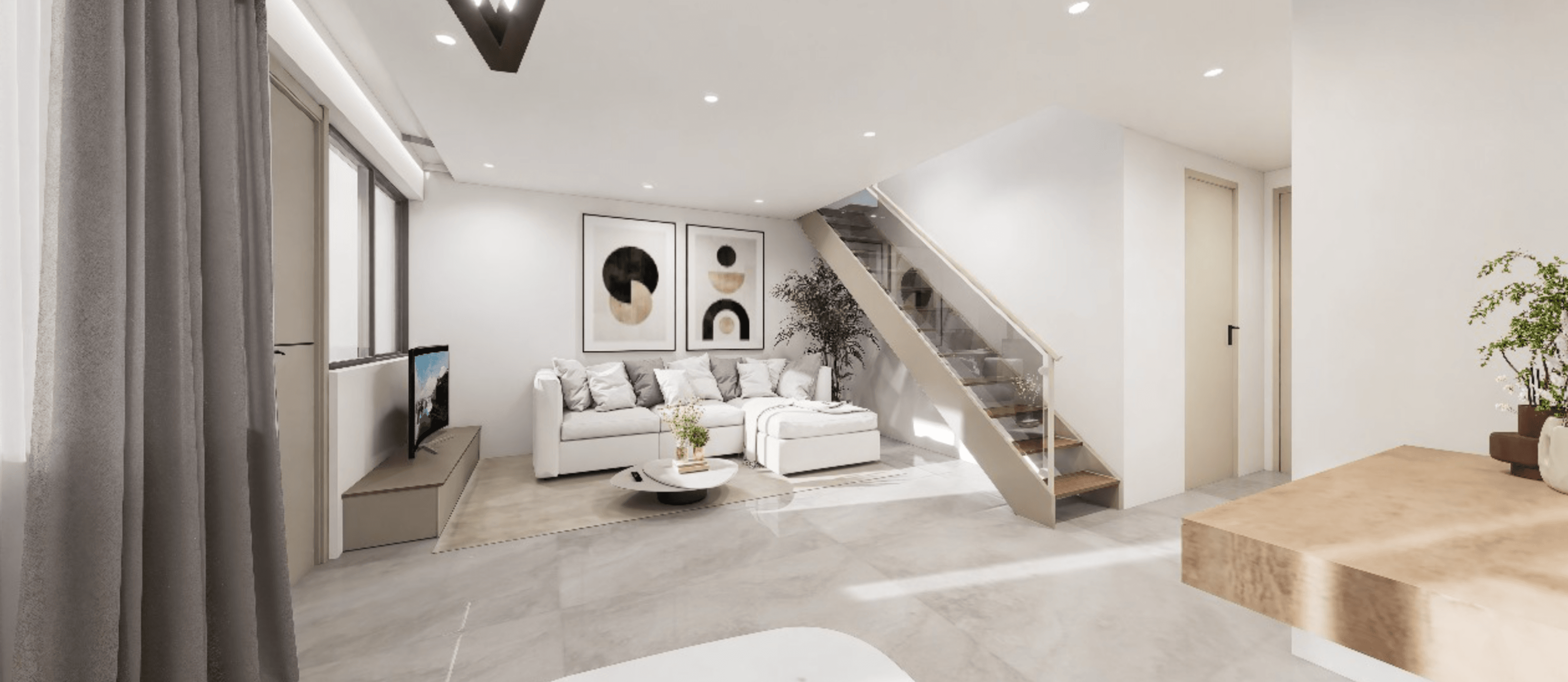 Апартаменты-дуплекс в аттическом стиле, Алимос, Афины 2