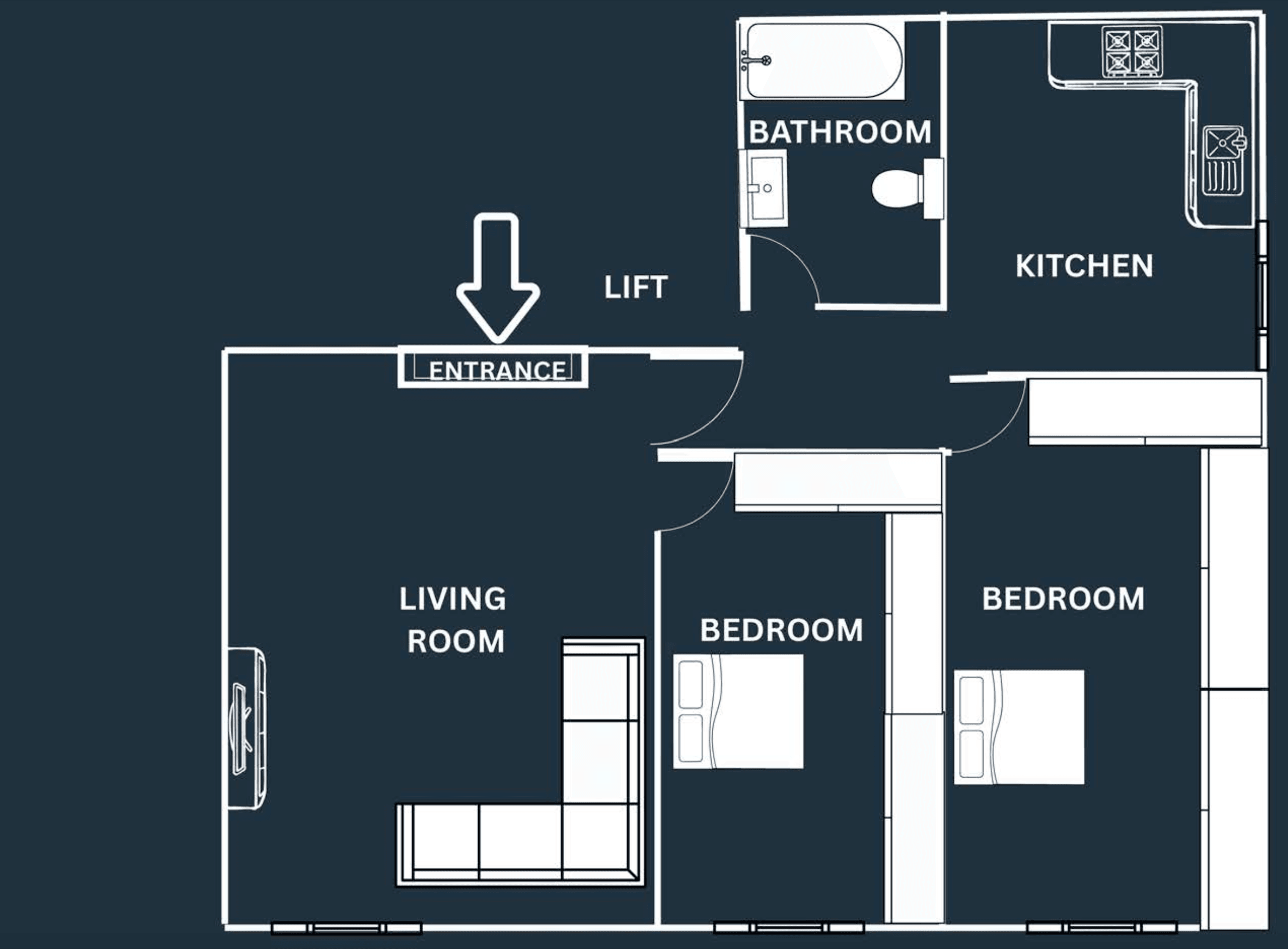 Полностью меблированные апартаменты, центр города, Афины 10