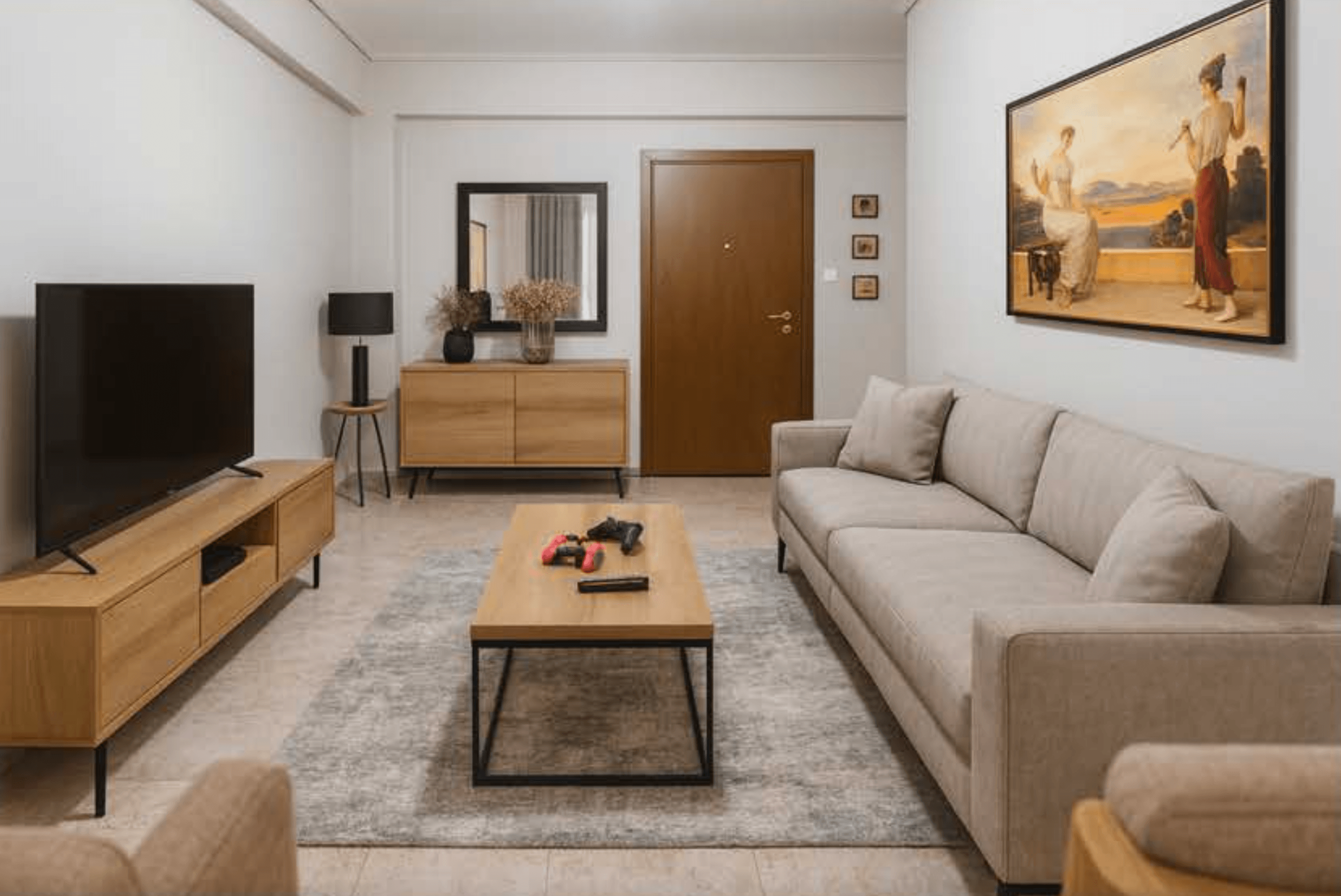 Полностью меблированные апартаменты, центр города, Афины 1