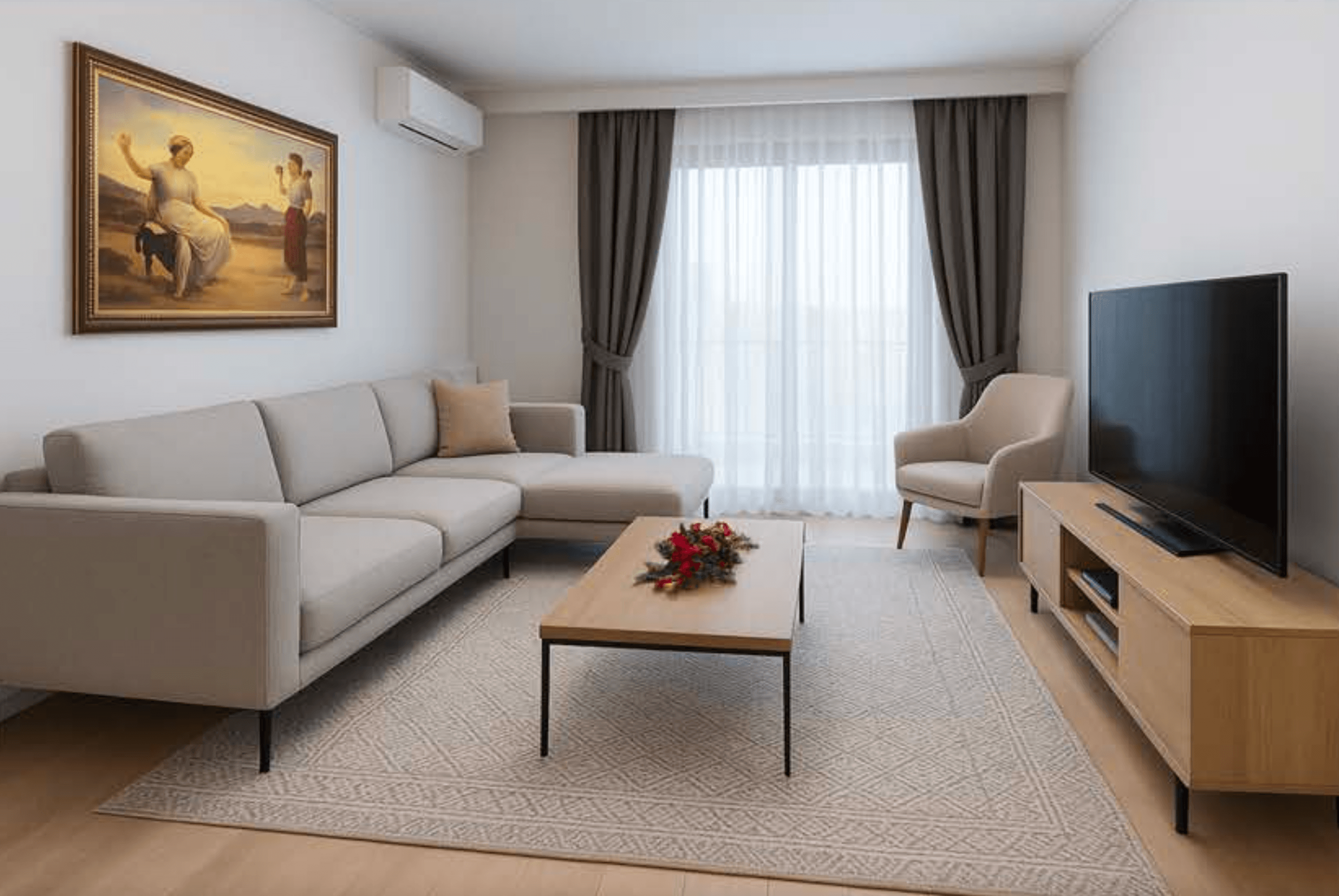 Полностью меблированные апартаменты, центр города, Афины 2