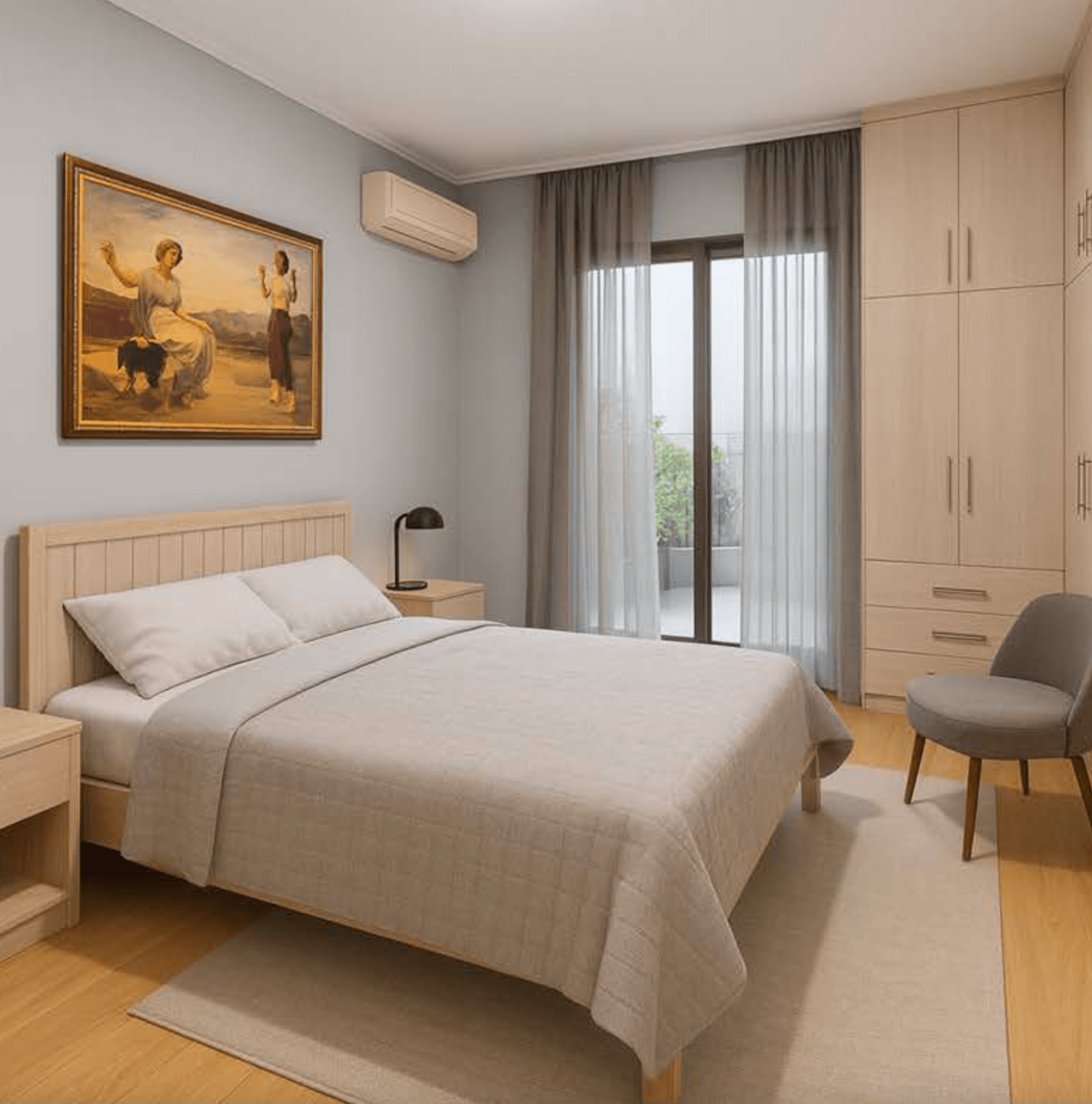 Полностью меблированные апартаменты, центр города, Афины 4