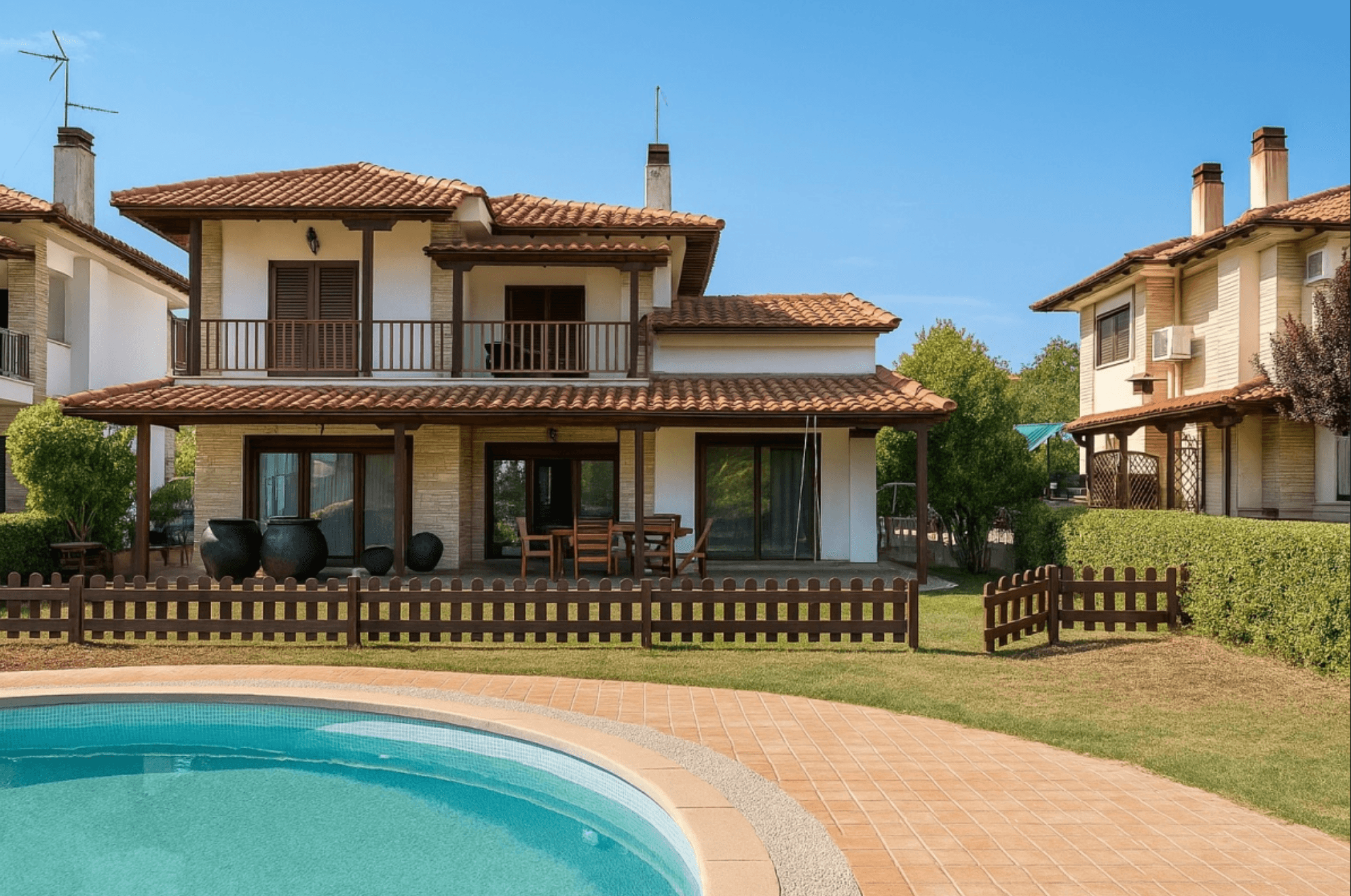 Elegant villa with sea view, Kallithea, Kassandra 1