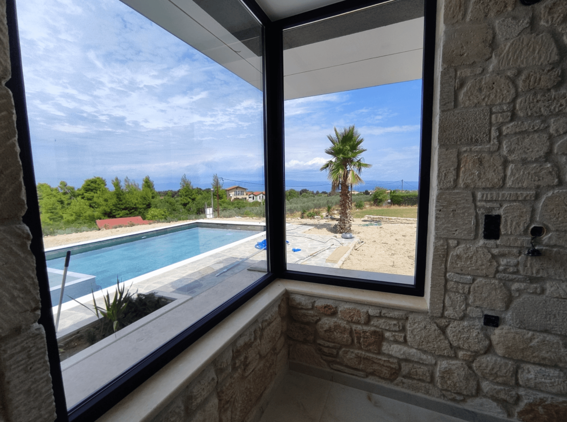 Villa with pool and mountain view, Kriopigi, Kassandra 9