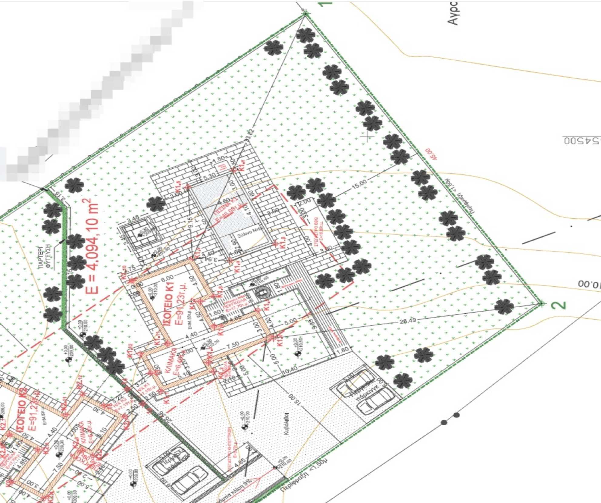 Villa with pool and mountain view, Kriopigi, Kassandra 10