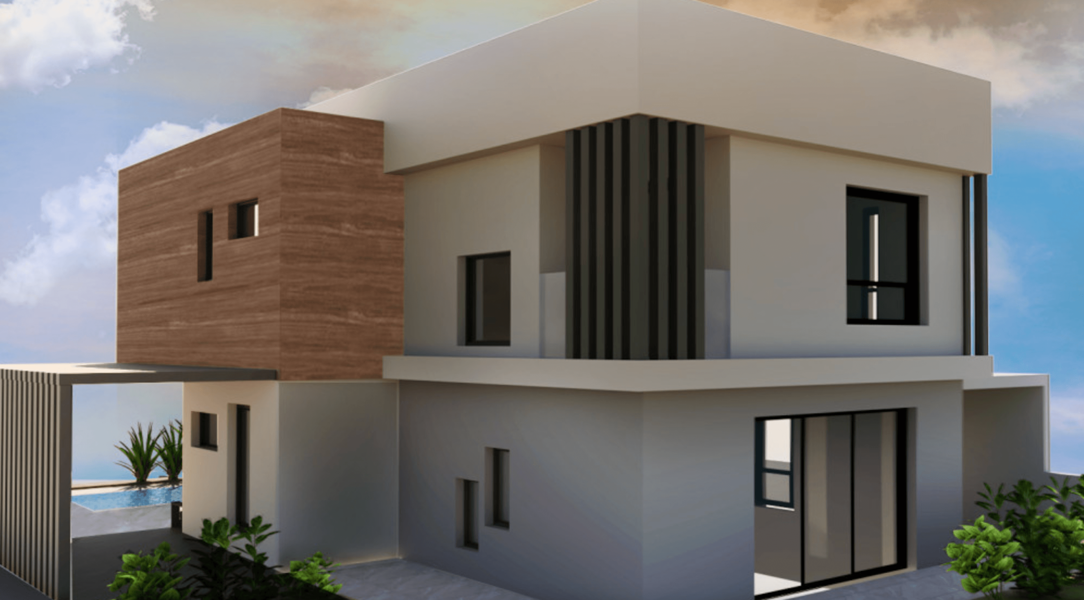 Дом в современном стиле, Пантея, Лимасол 2