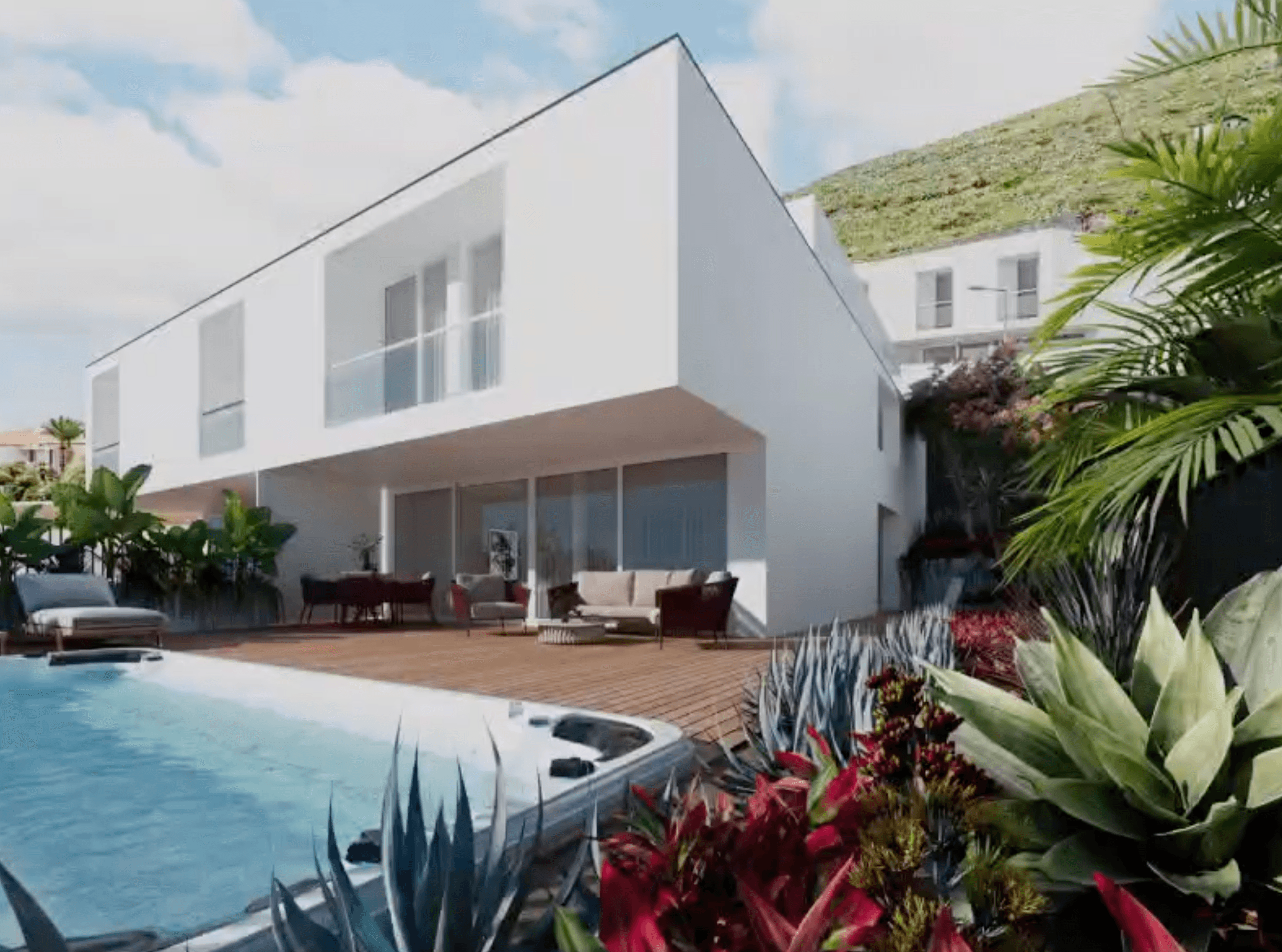 Элегантный дом с видом на море, Фуншал 1