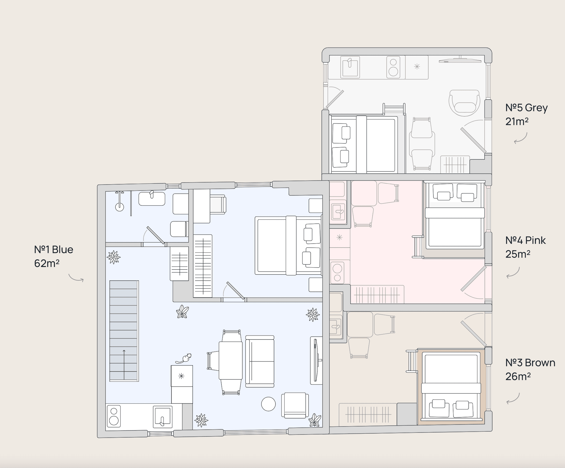 Cosy and stylish apartments with guaranteed income, Kallithea, Athens 5