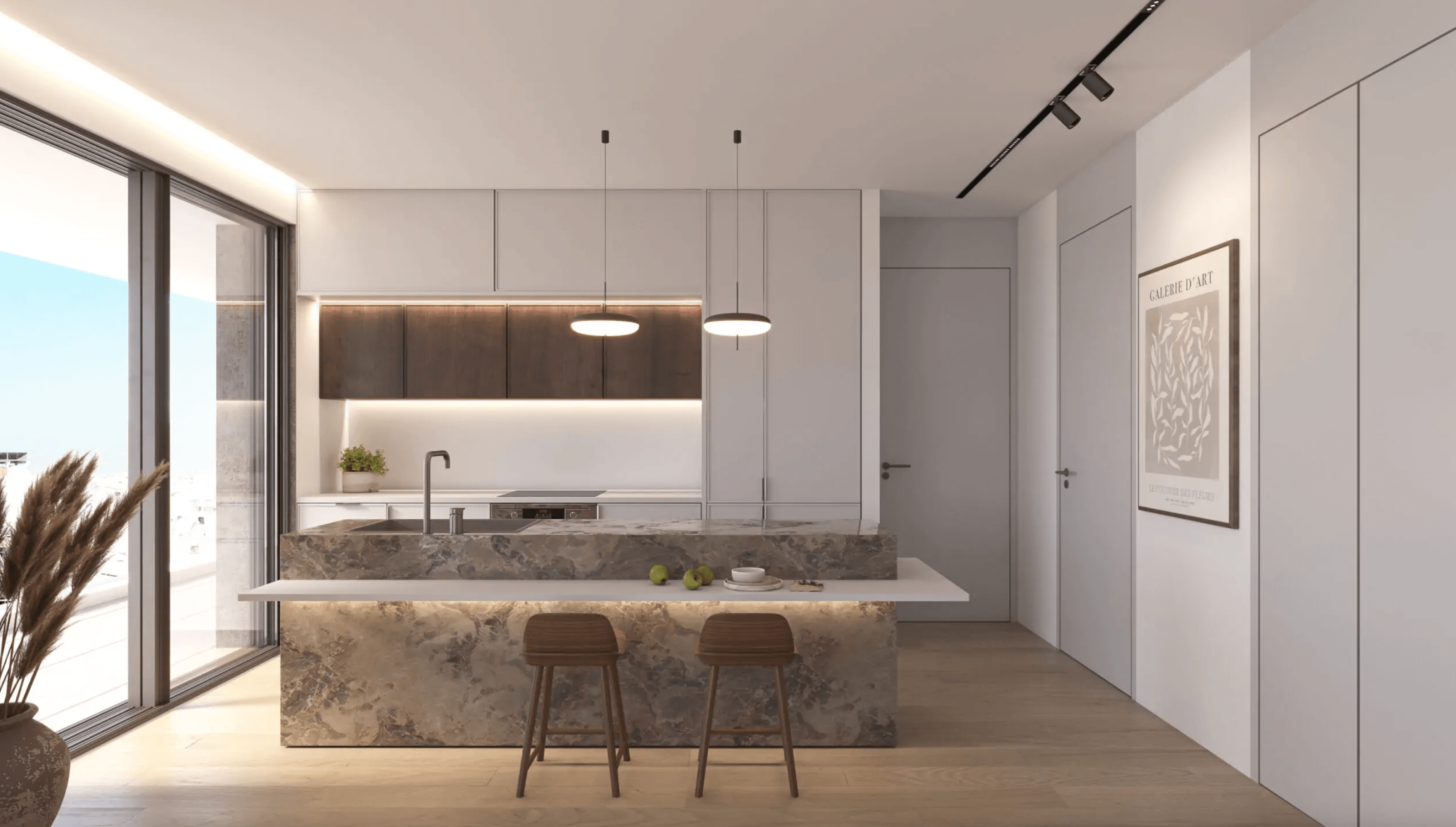 Уютные и стильные апартаменты, Глифада, Афины 7